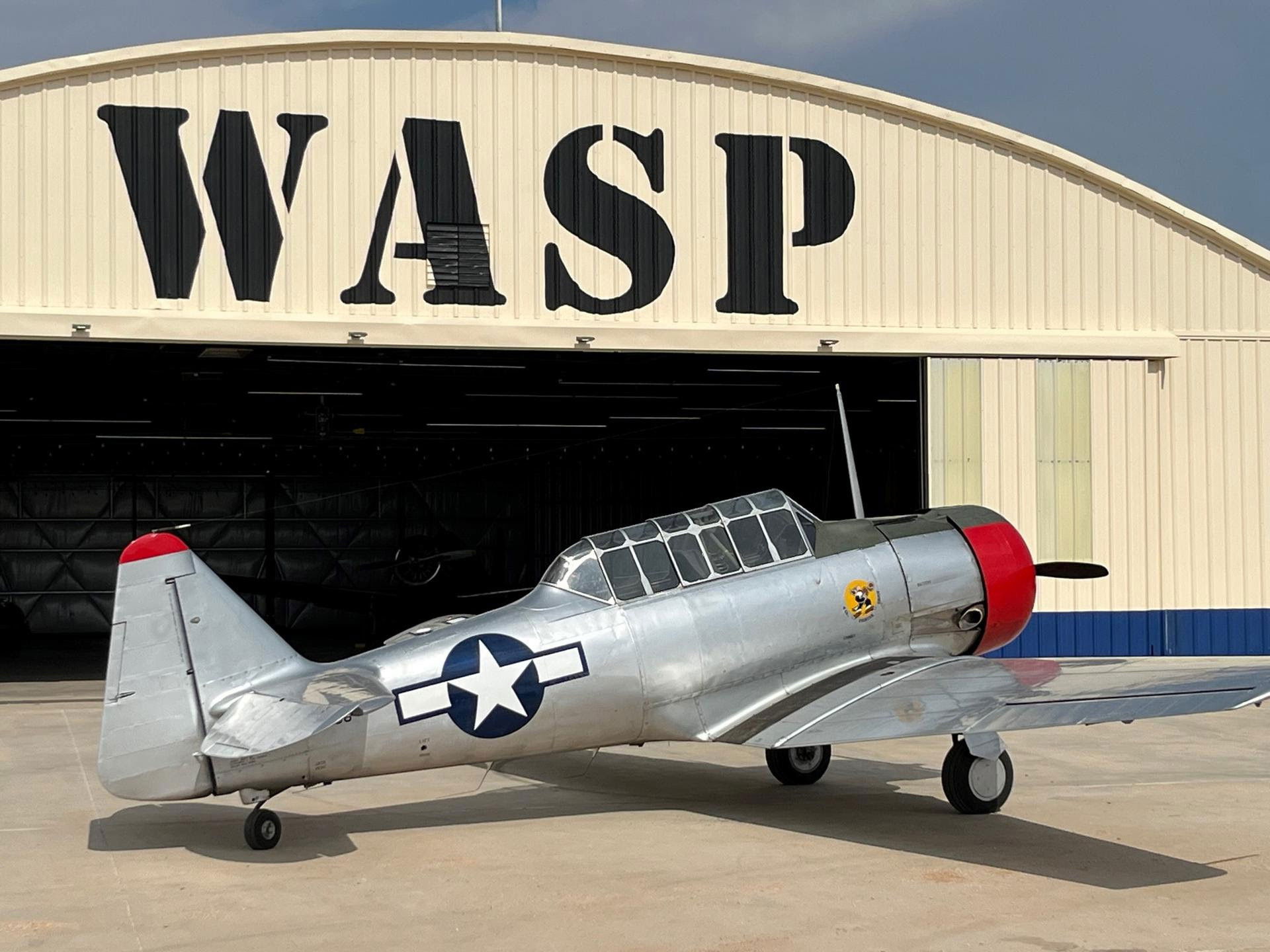 WASP Museum gets a T-6