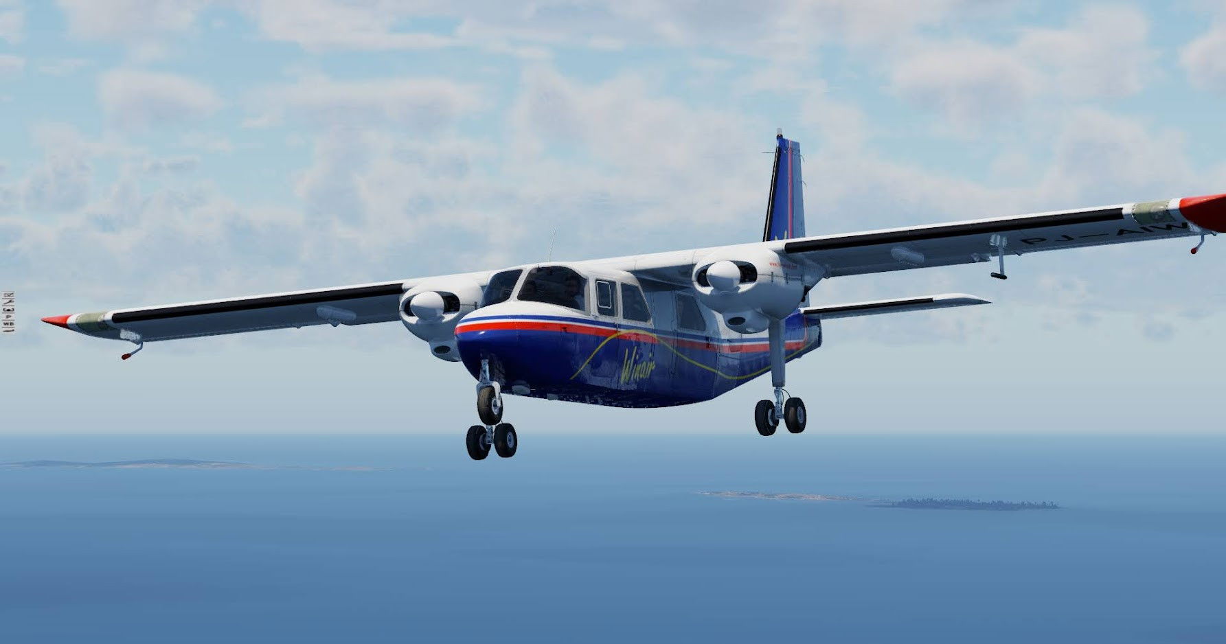 BN-2B Islander upgraded to X-Plane 12