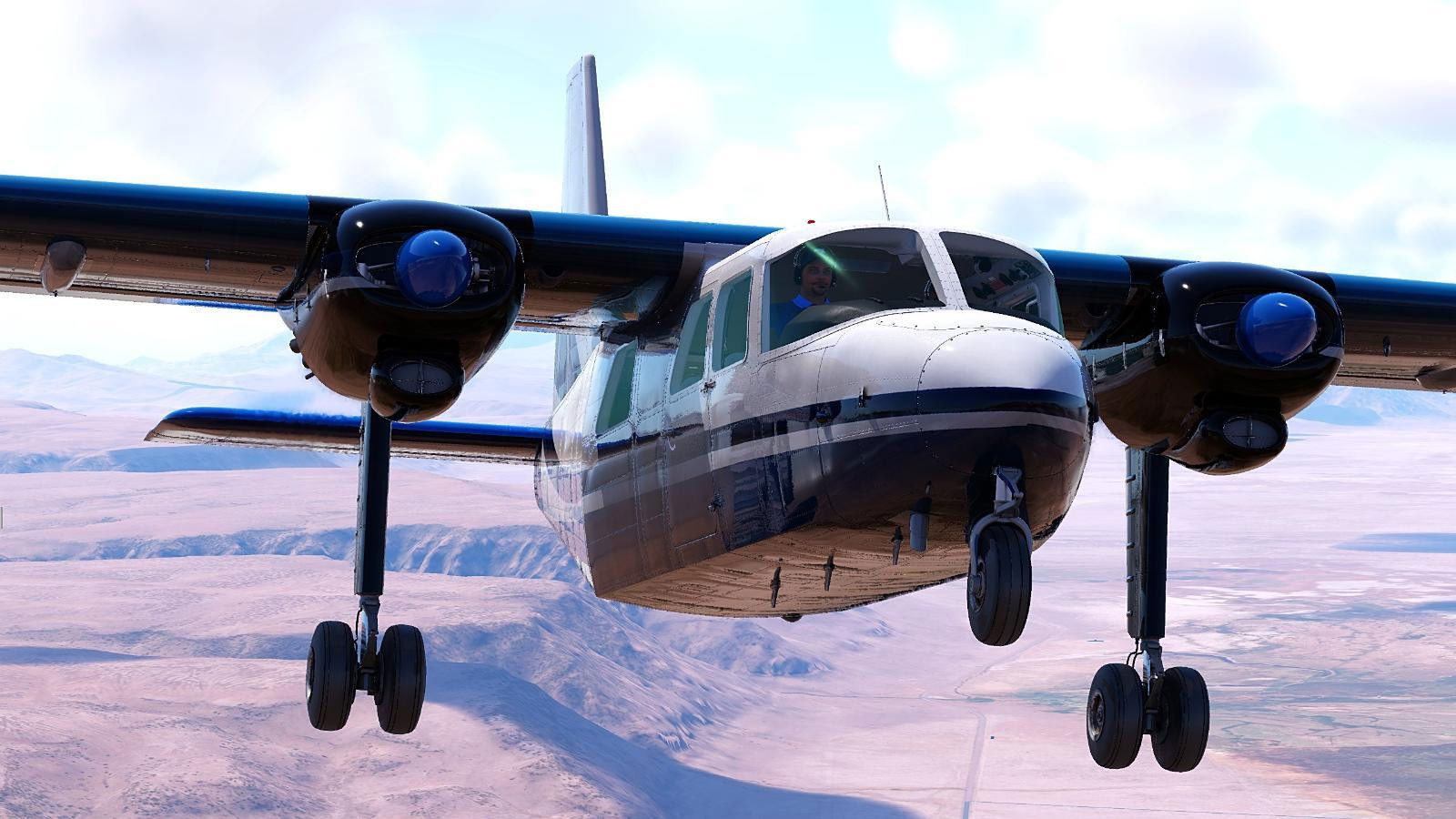 El nuevo Islander levanta el vuelo en X-Plane 12