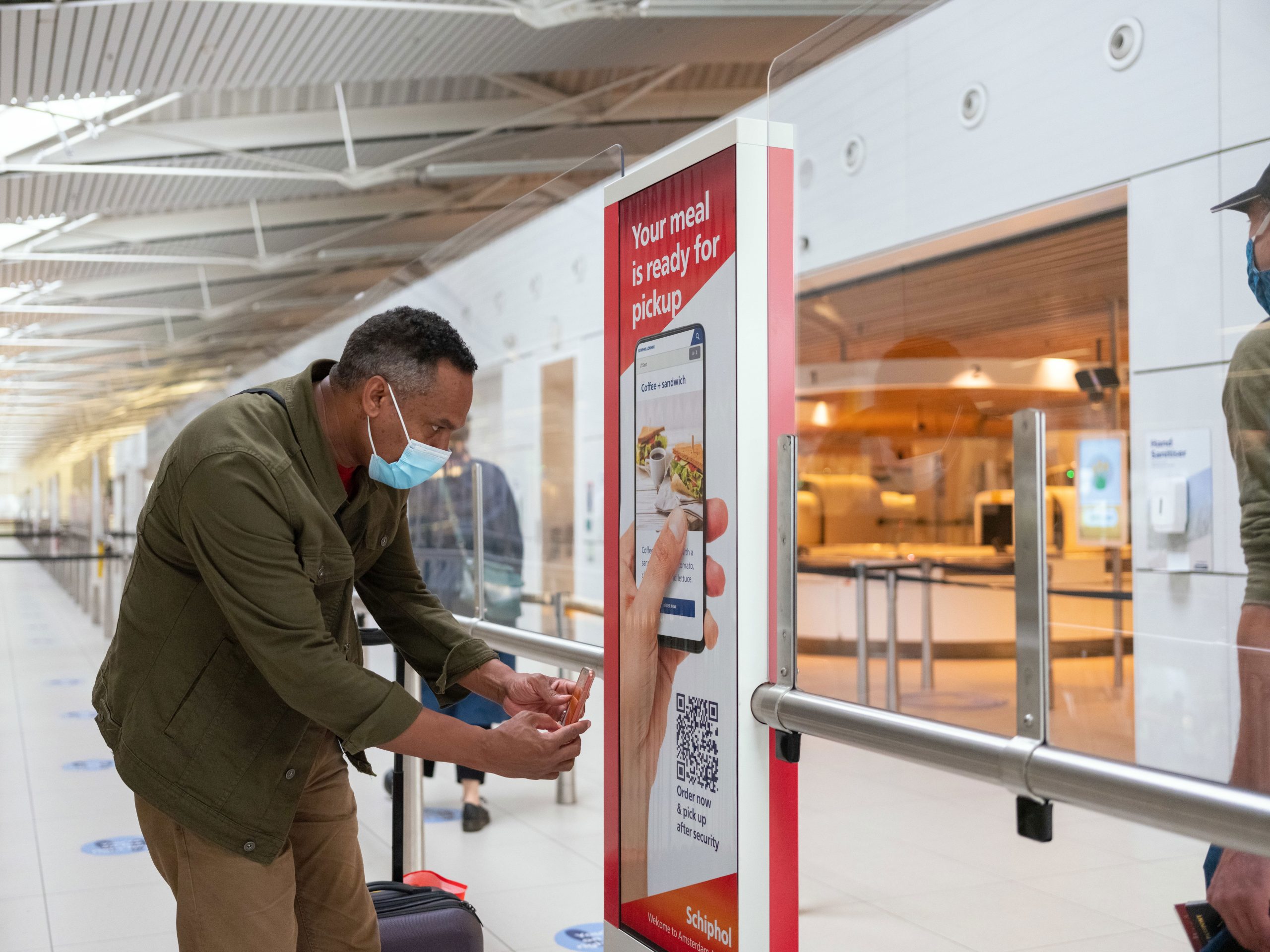 Schiphol introduces mobile food ordering app