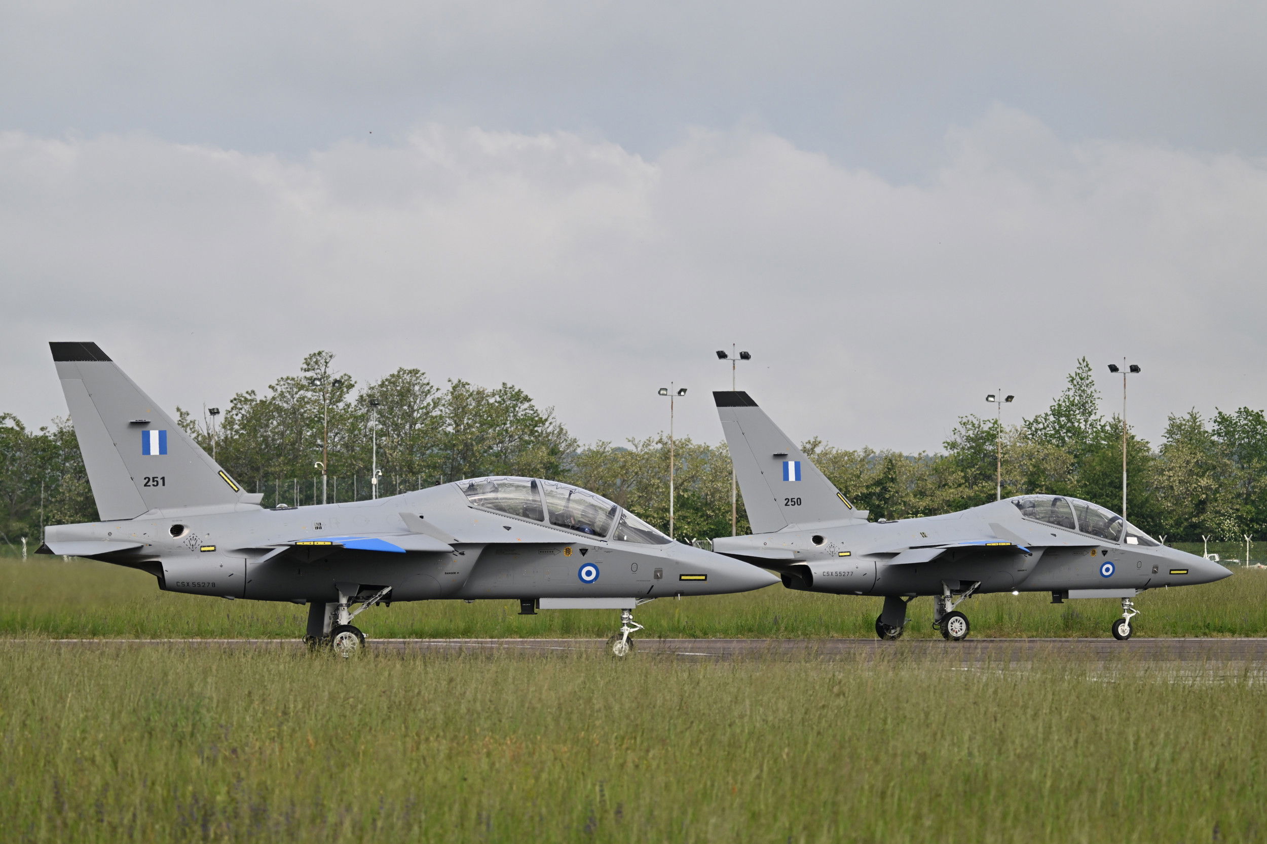 Greece welcomes first two M-346 Masters to Kalamata