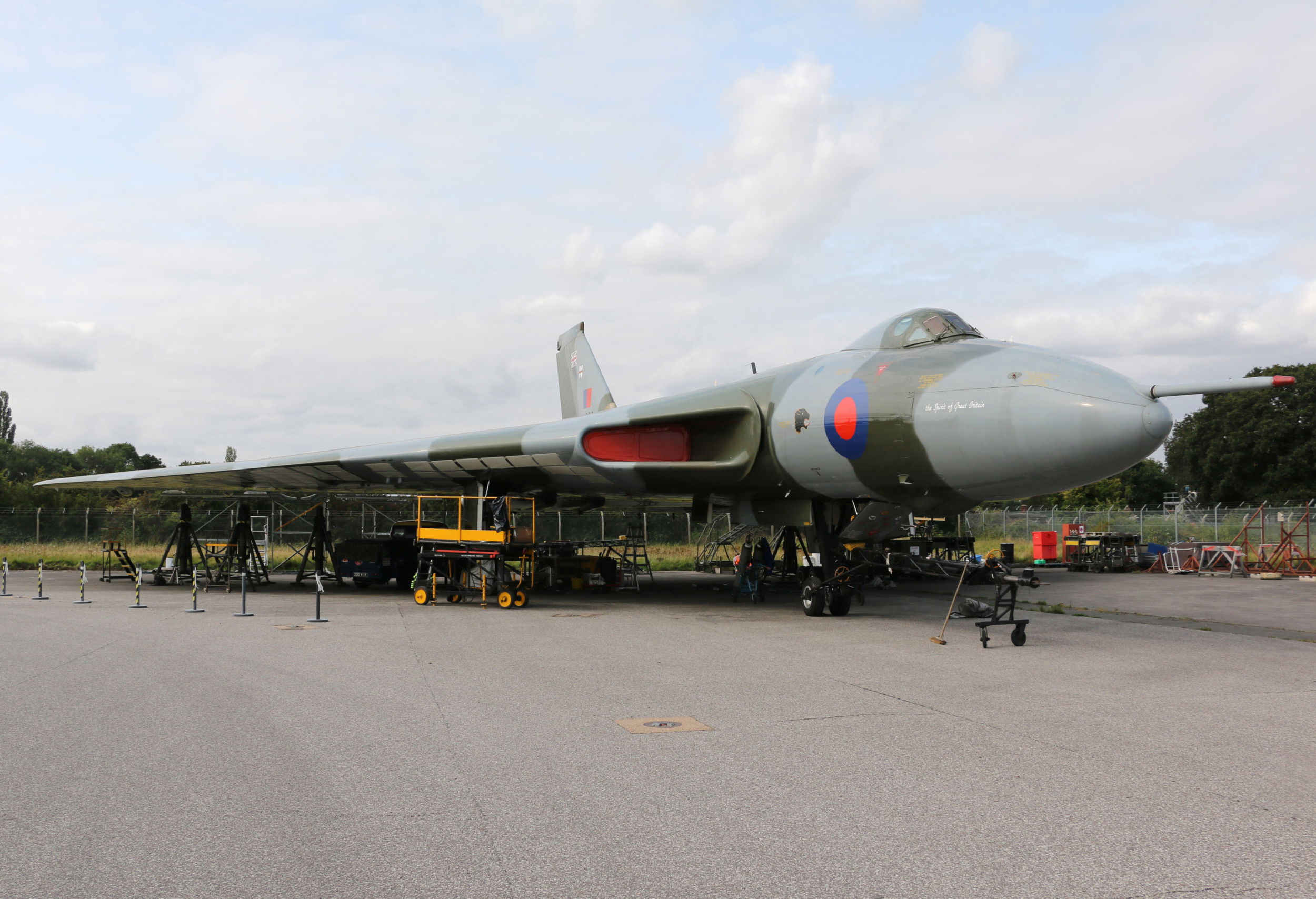 Vulcan XH558 to remain at Doncaster — but for how long?
