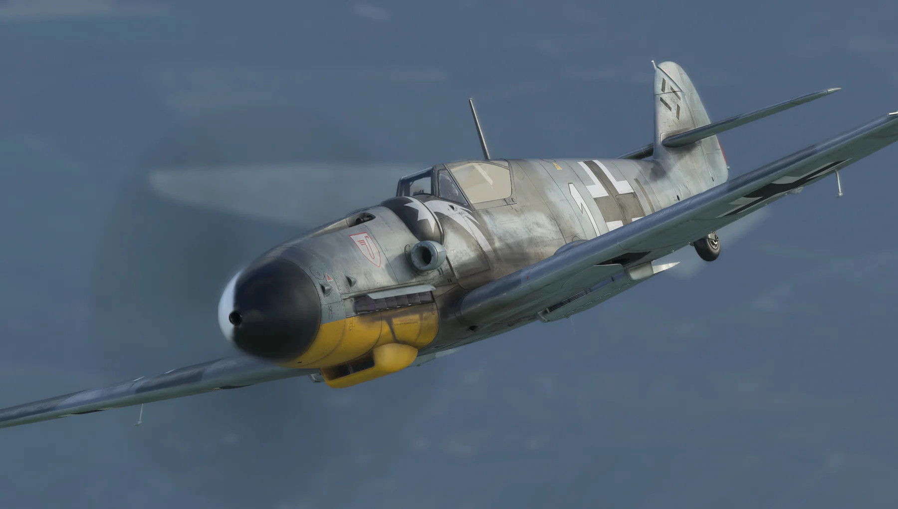 Messerschmitt Bf 109 for MSFS ready for take-off