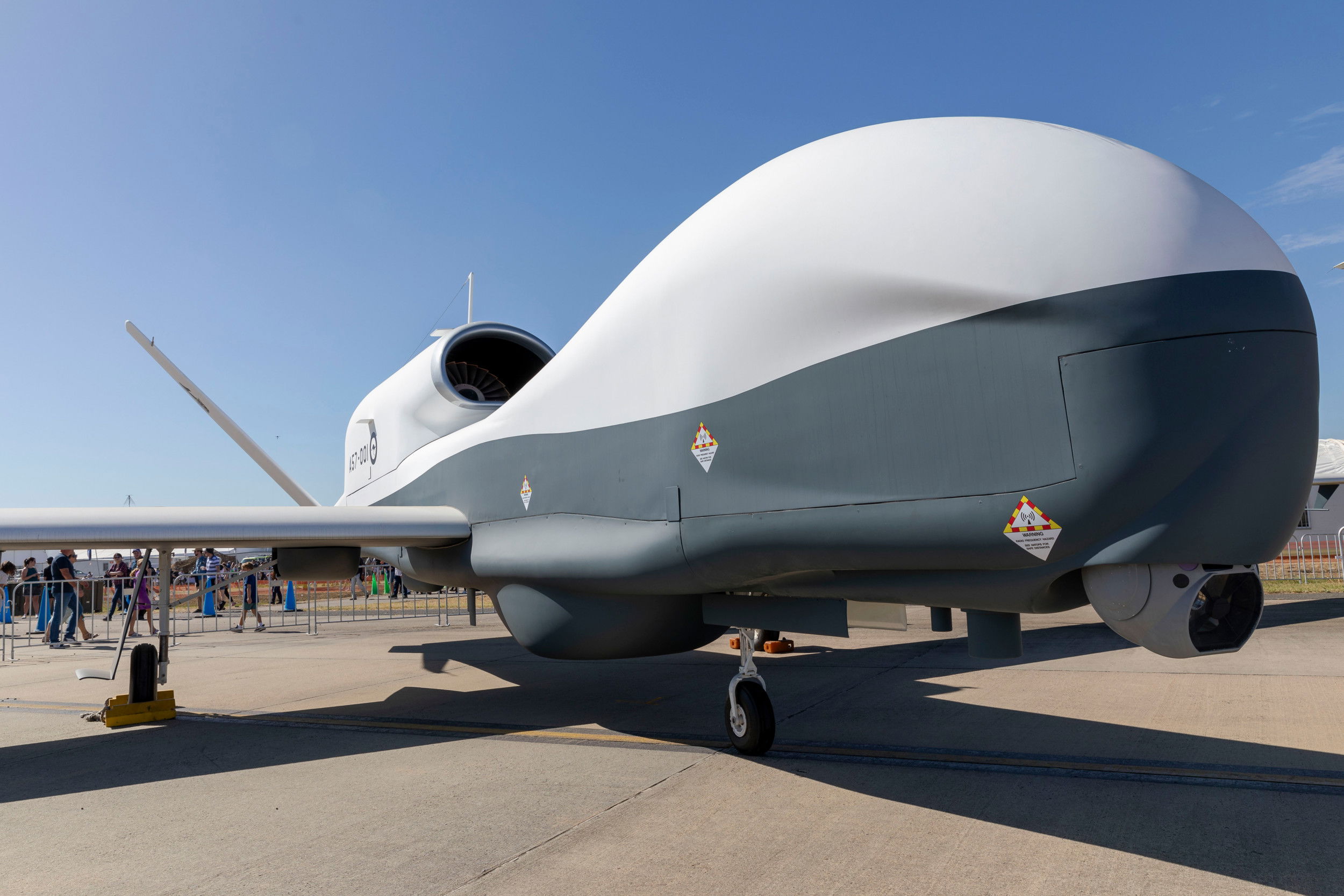 Australia activa formalmente la primera unidad MQ-4C Triton