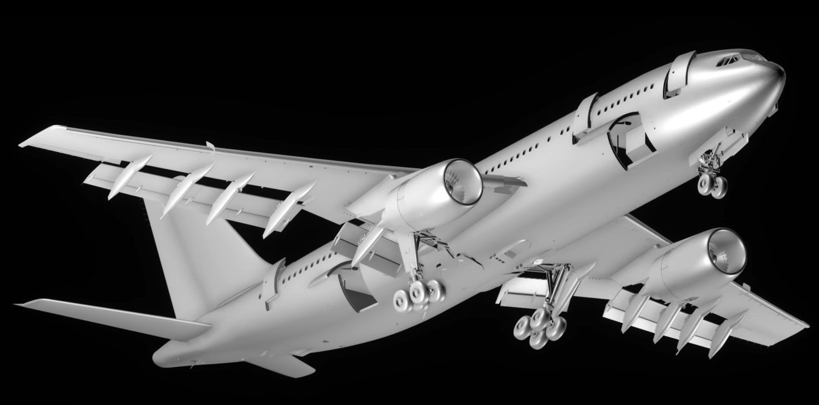 Airbus A300B4 in development