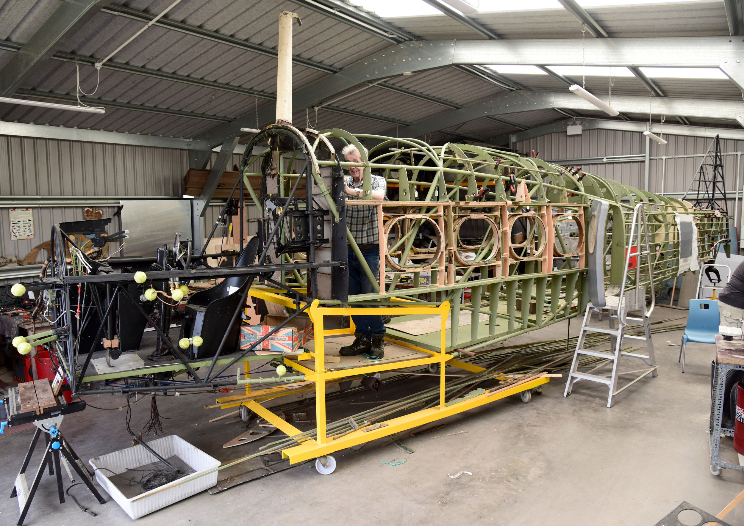 Anson restoration progressing at Montrose
