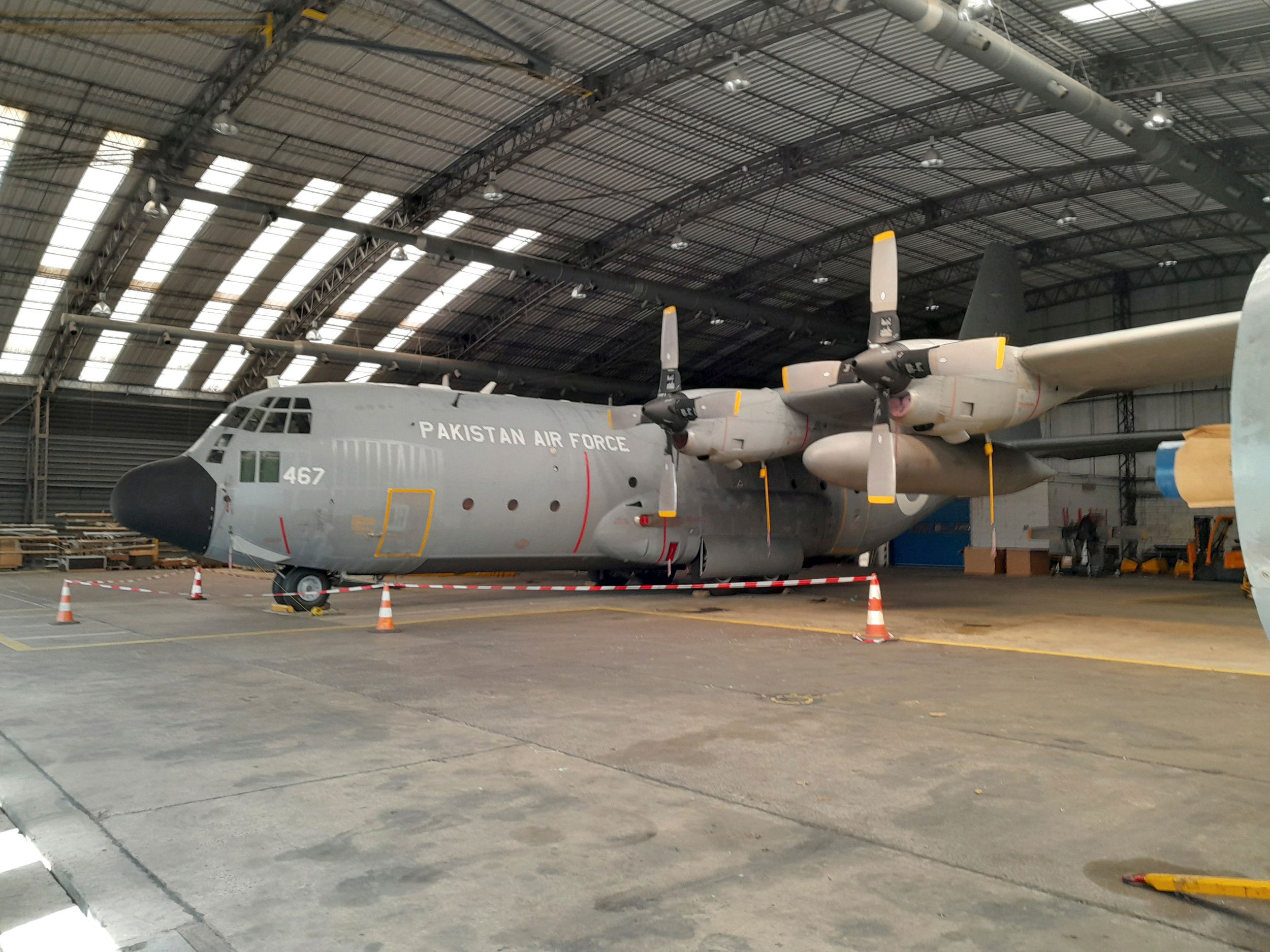 Otro C-130H ex belga listo para su entrega a Pakistán