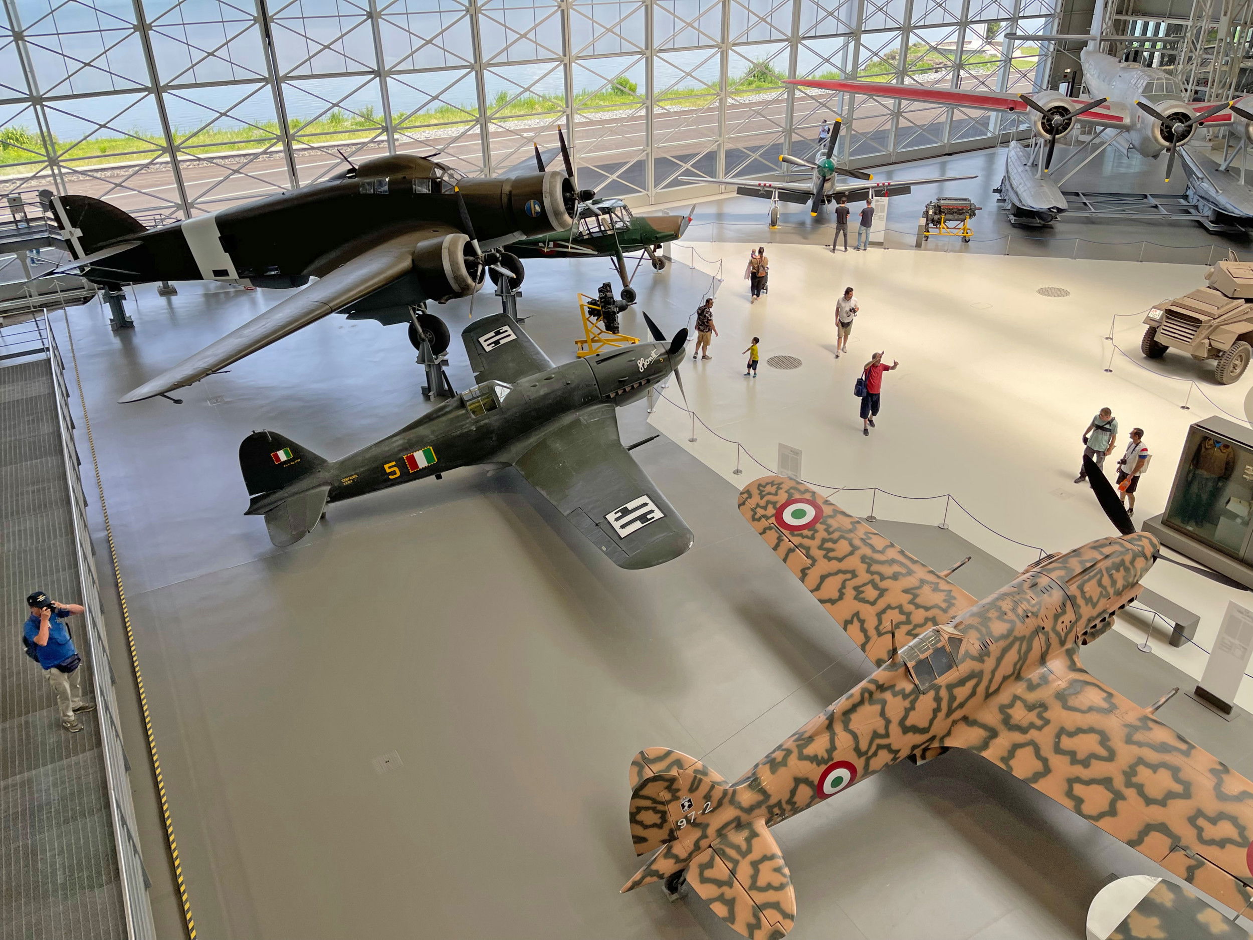 El espectacular Museo de la Fuerza Aérea Italiana reabre sus puertas con motivo del centenario