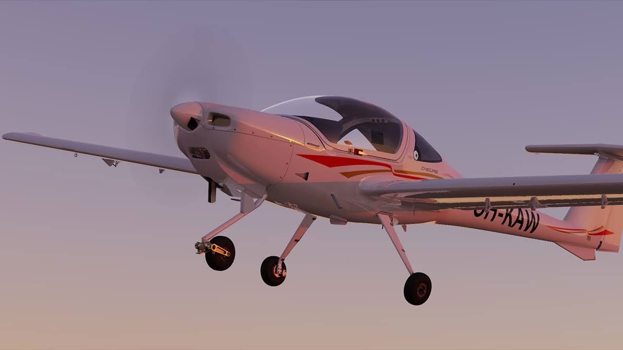 El DA20-C1 Eclipse vuela en X-Plane 12