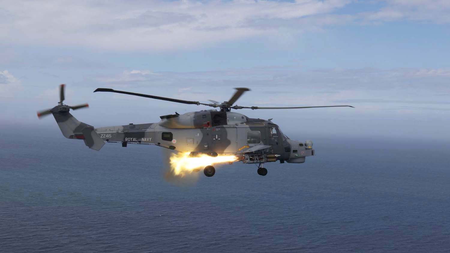 Success for Royal Navy in Wildcat’s first air-to-air firing of Martlet missile
