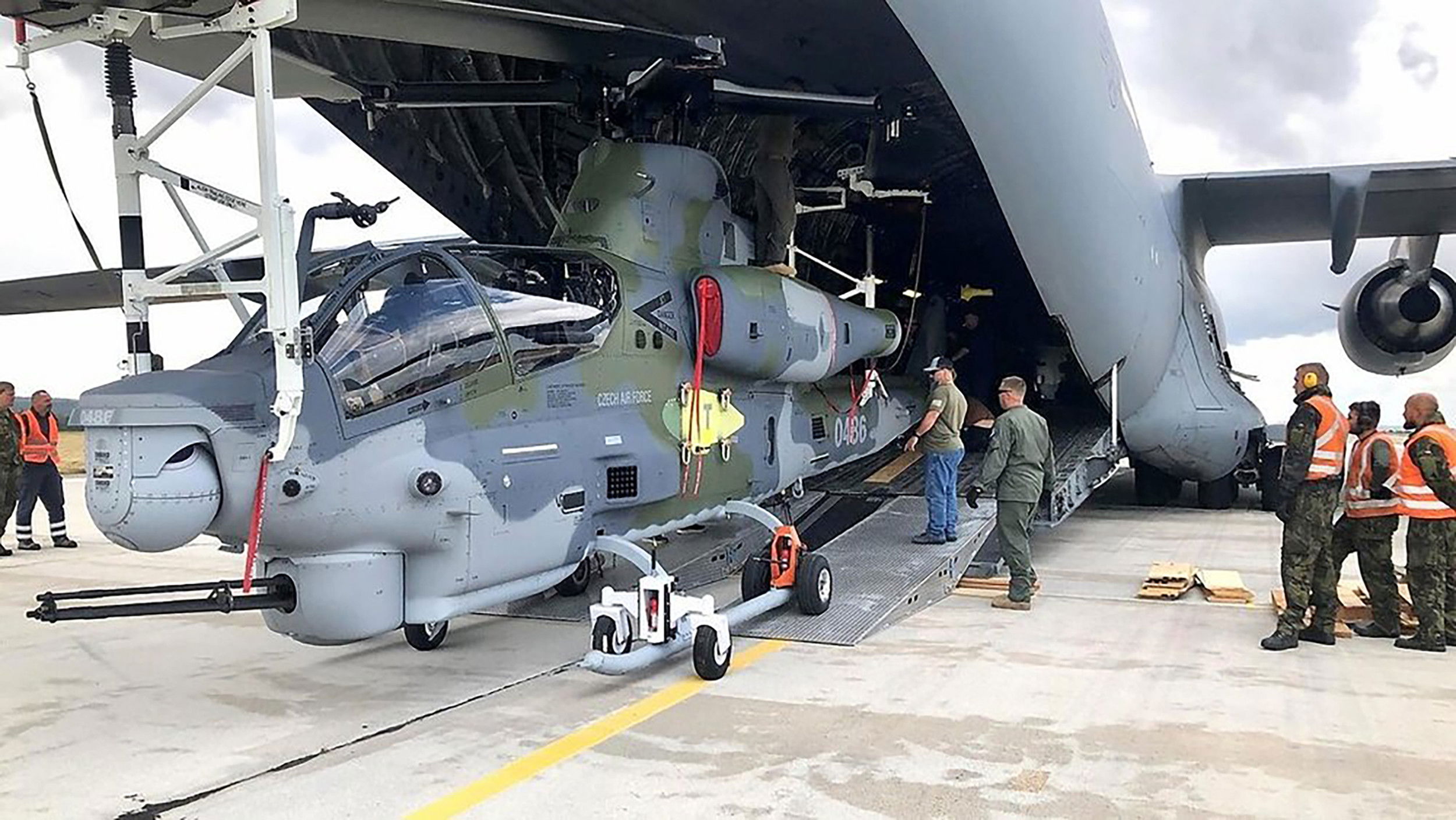 Czech Republic receives first AH-1Z Viper gunships