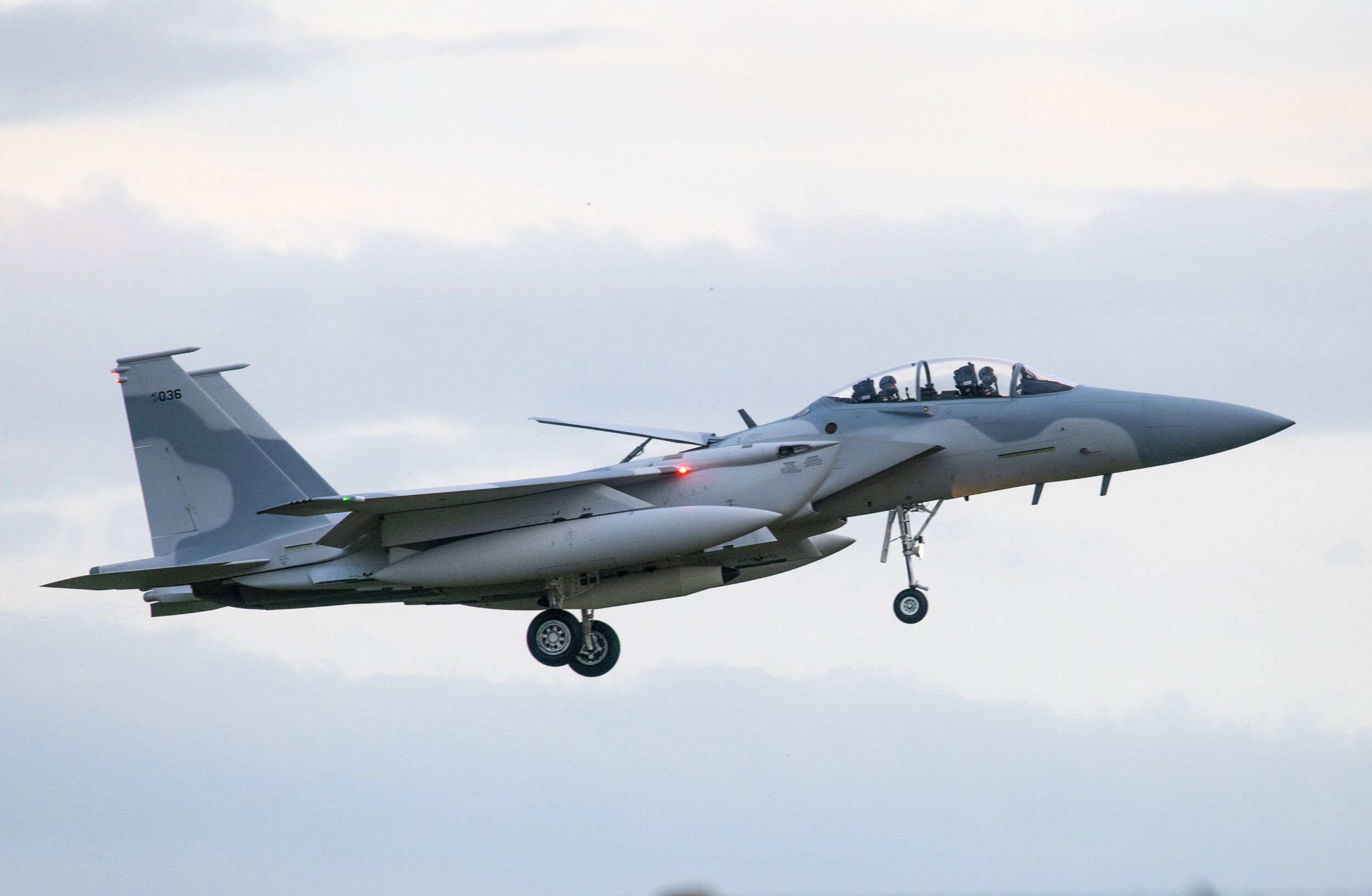 El penúltimo lote de cazas F-15QA Ababil se dirige a Qatar