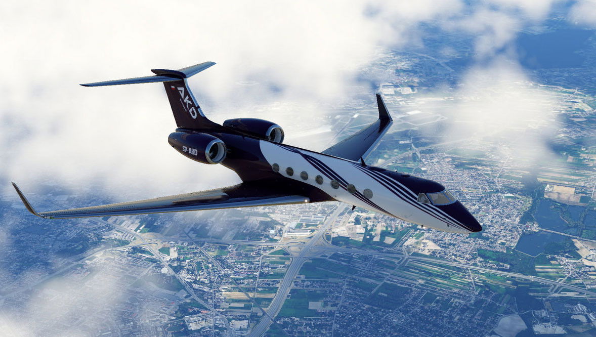 Gulfstream GLF550 upgraded to v2