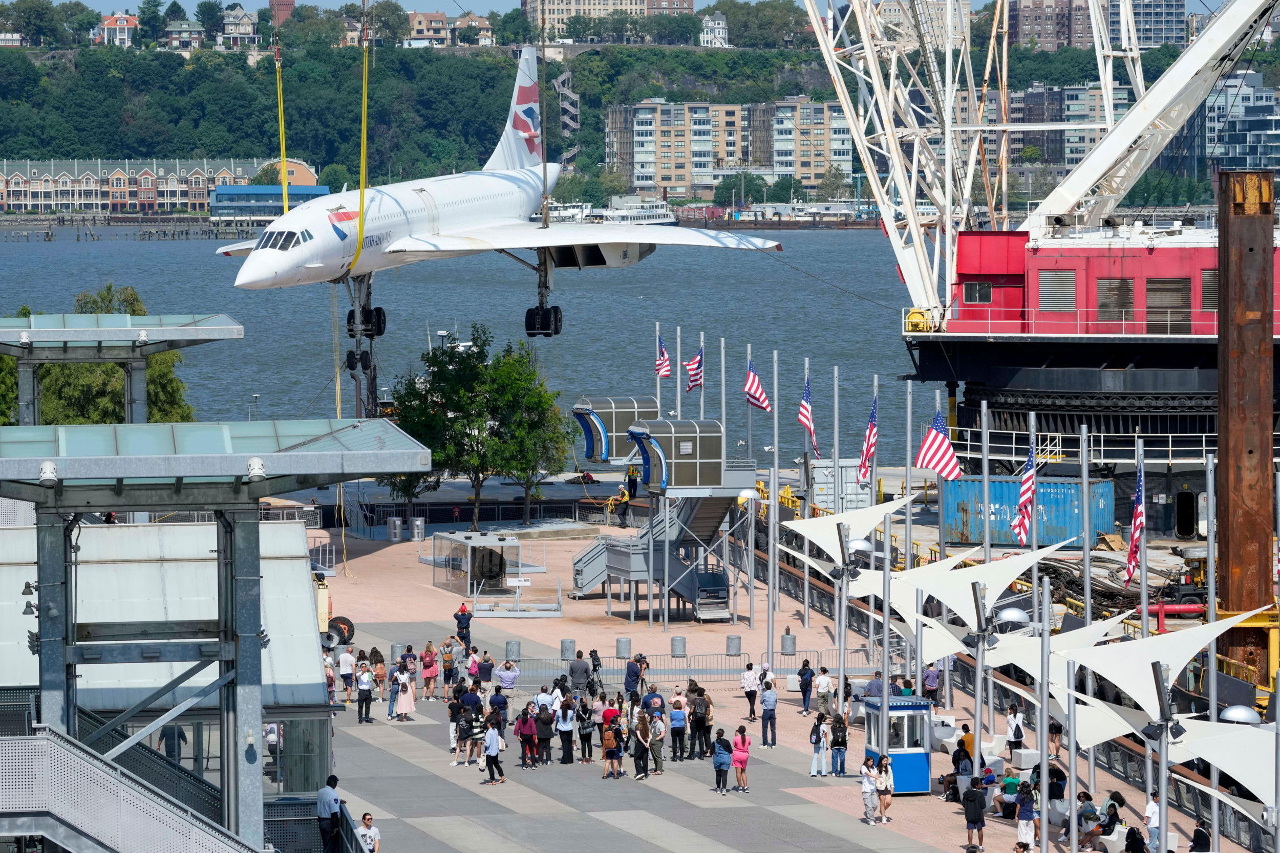 New York Concorde on the move — but where to?