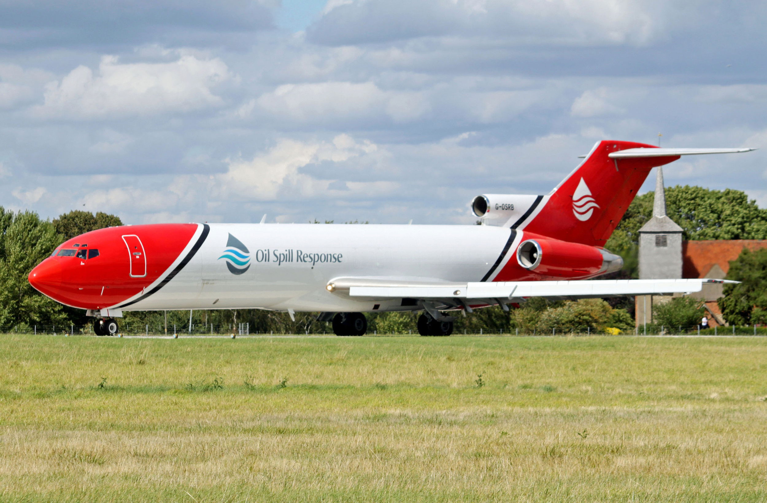 Boeing 727s arrive into London Southend Airport