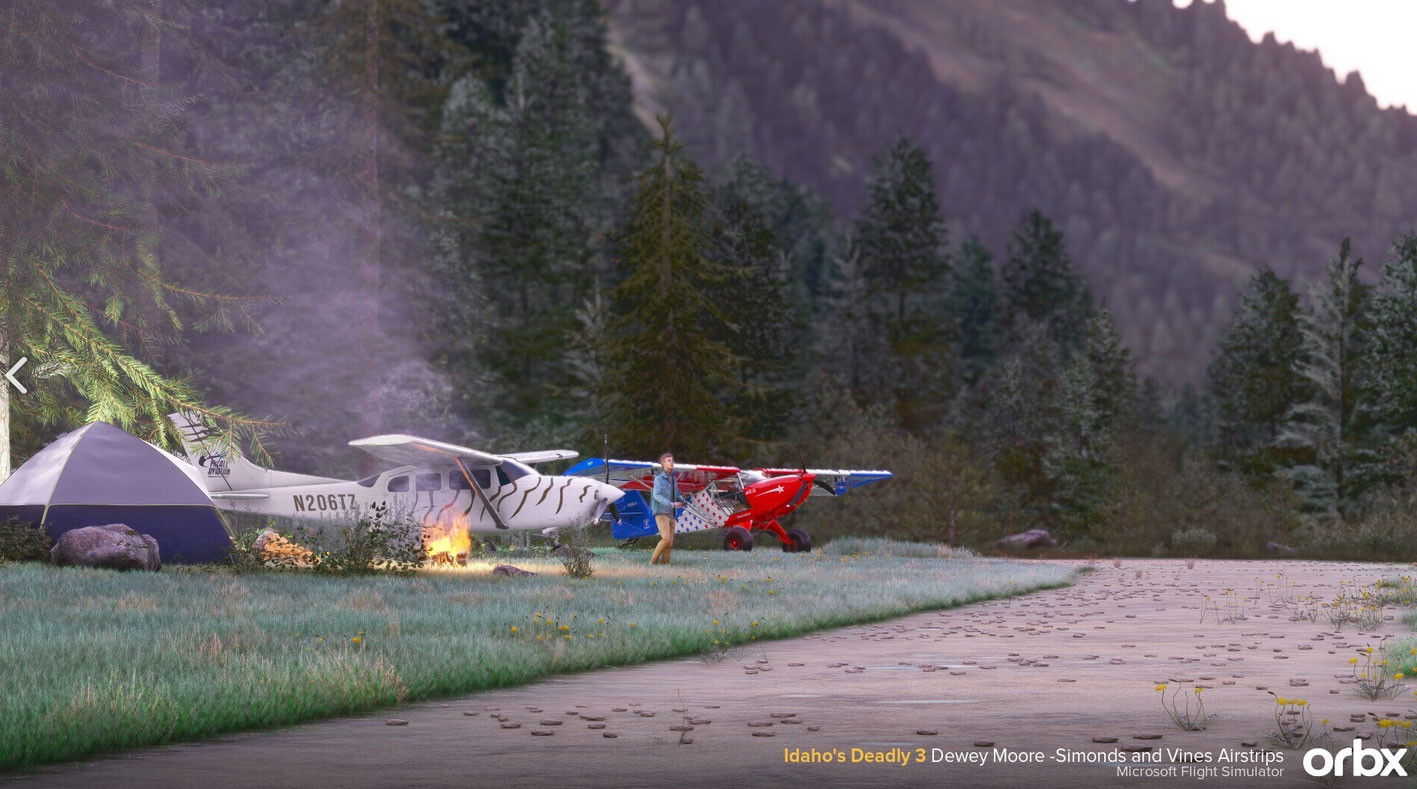 Orbx lanza Idaho's Deadly 3 para Microsoft Flight Simulator