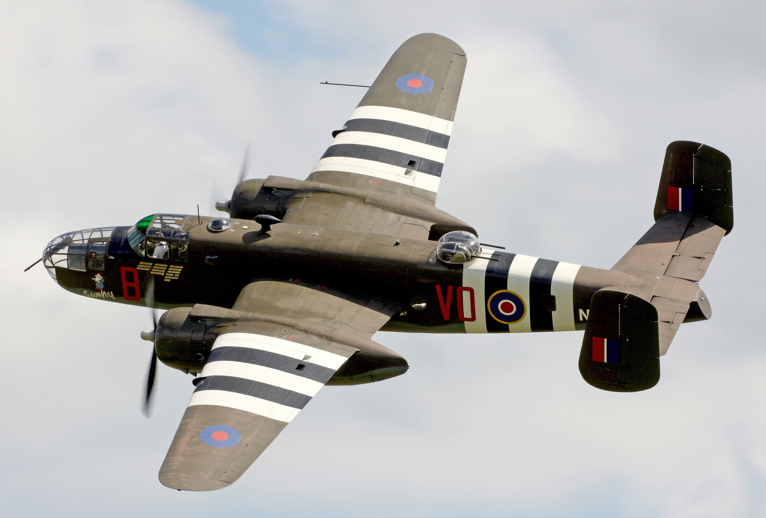 El famoso B-25 regresa a Europa