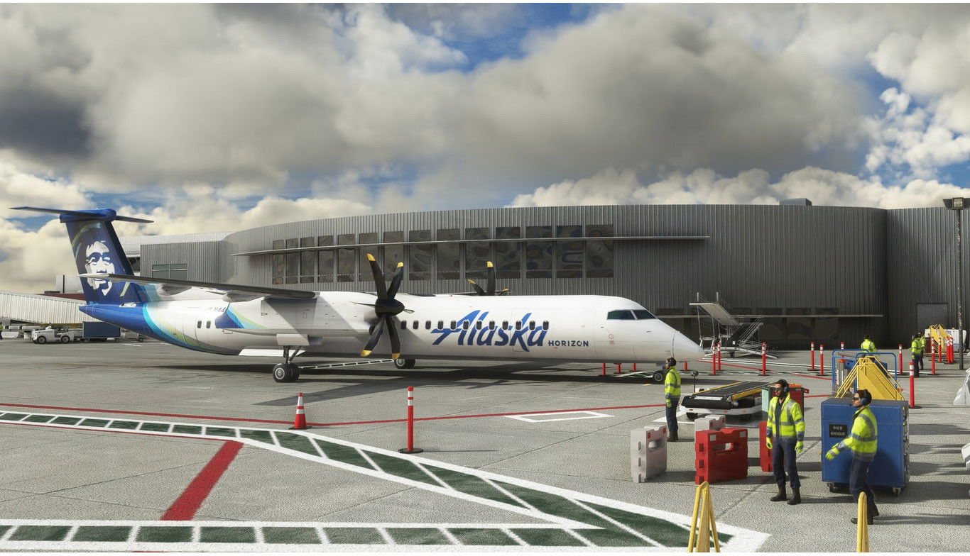 Terminal aérea de Boise para Microsoft Flight Simulator
