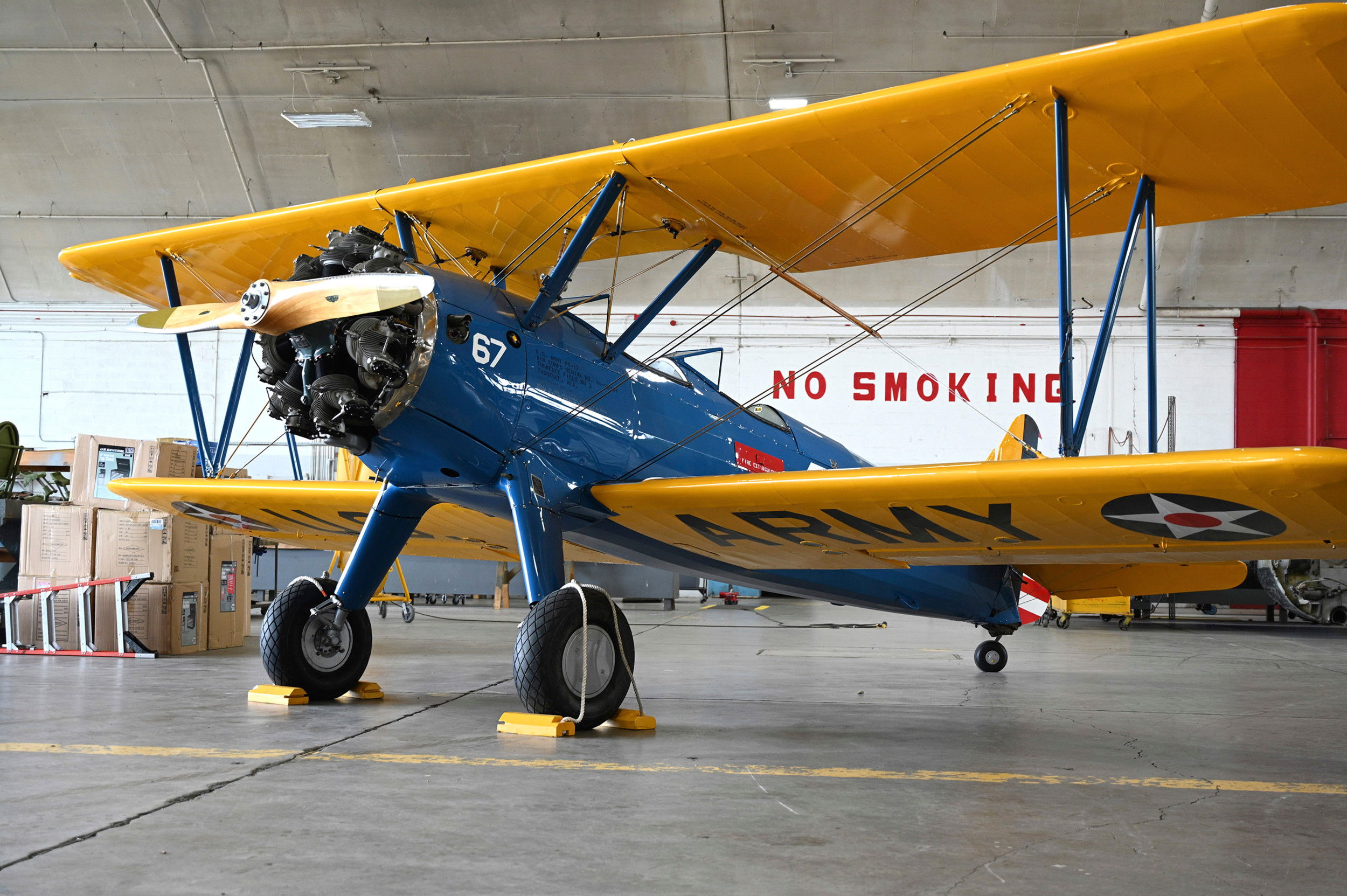 El Tuskegee Stearman llega al museo de Ohio