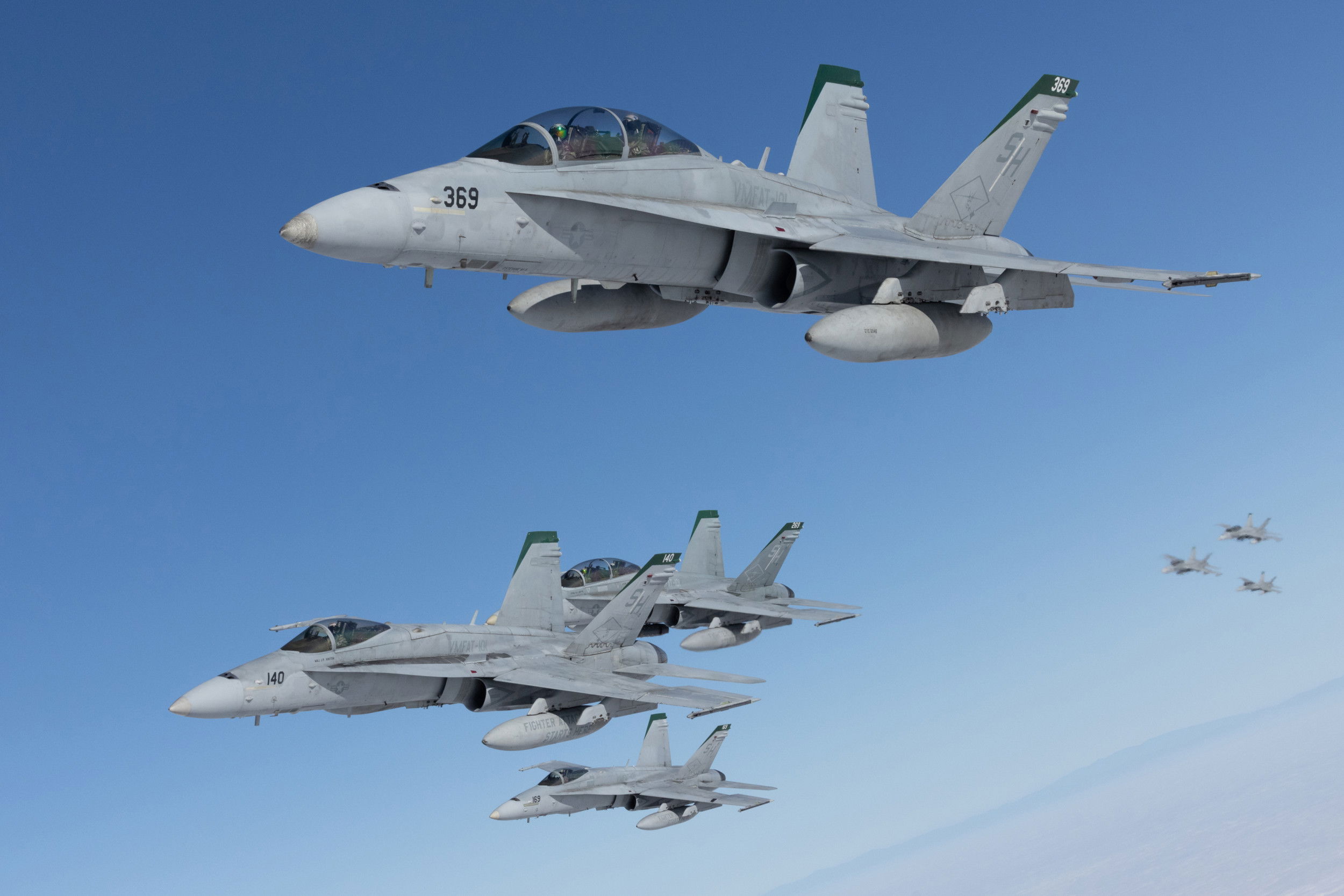 US Marines Sharpshooters stand down