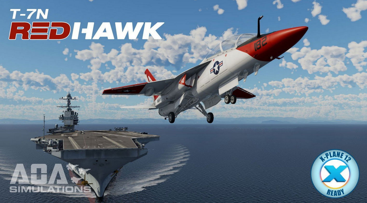 T-7A Red Hawk takes flight in X-Plane 12