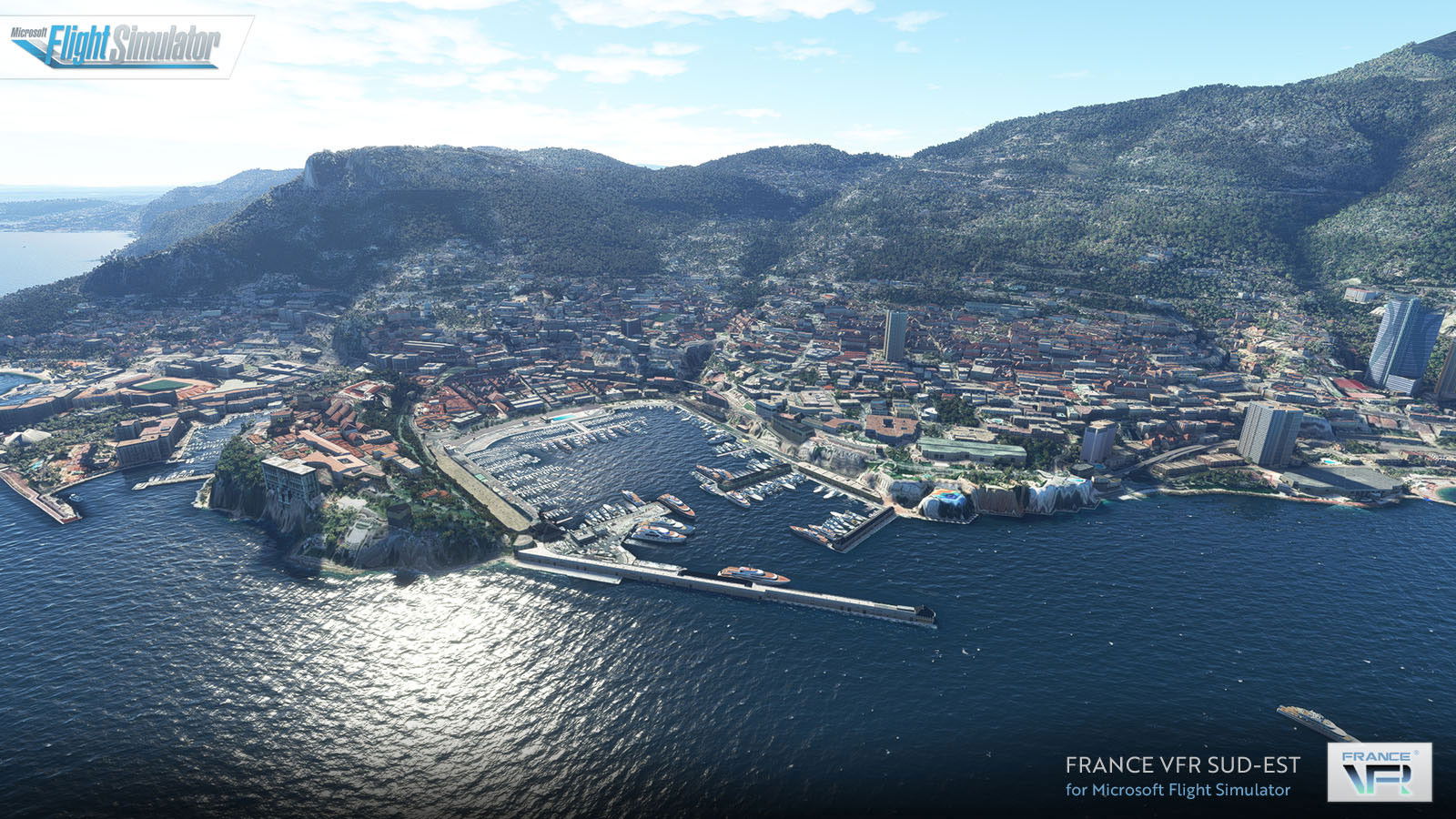 France VFR South-East-Riviera for MSFS released