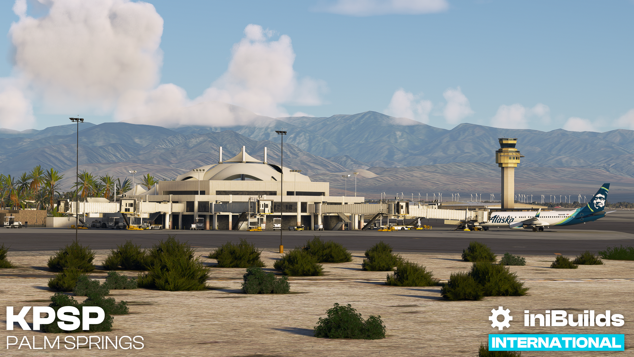 Lanzamiento de Palm Springs para Microsoft Flight Simulator