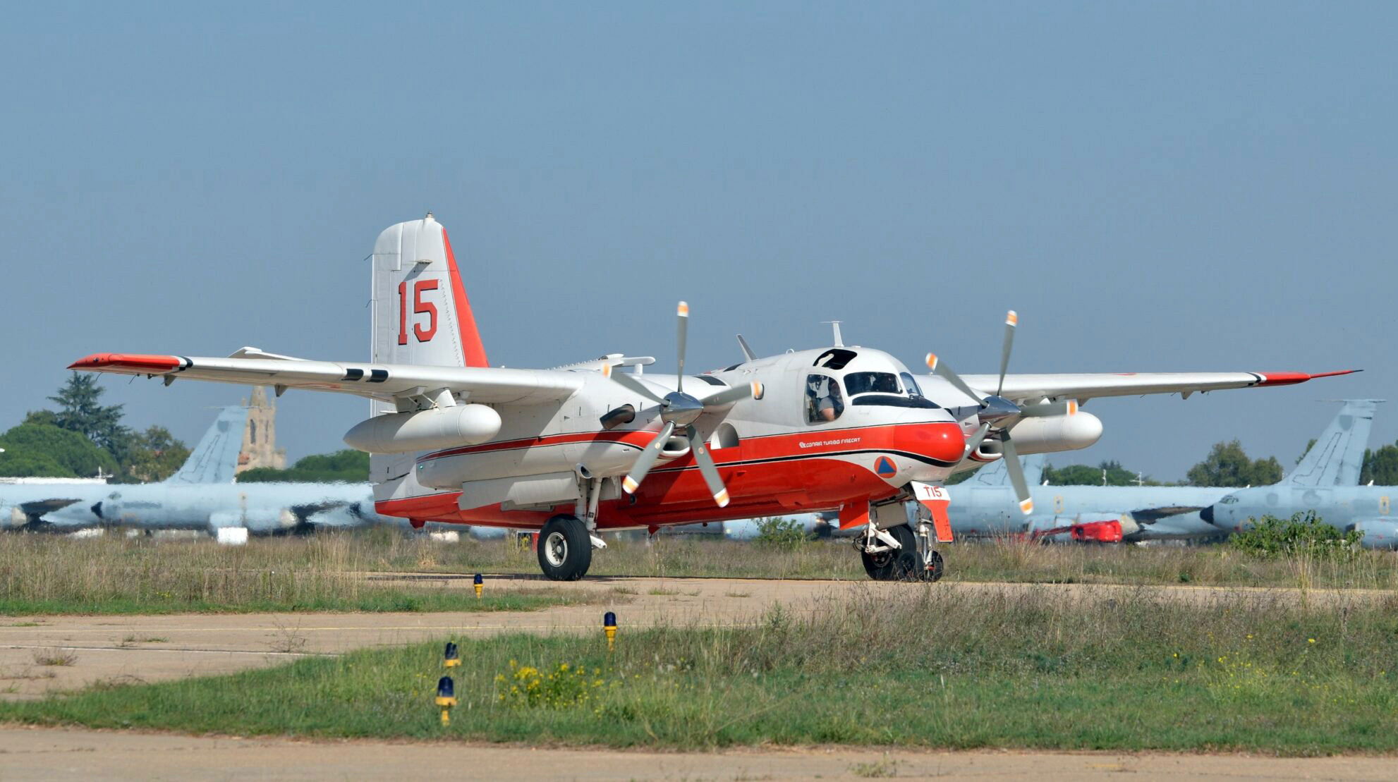 Turboprop Tracker flies again in France
