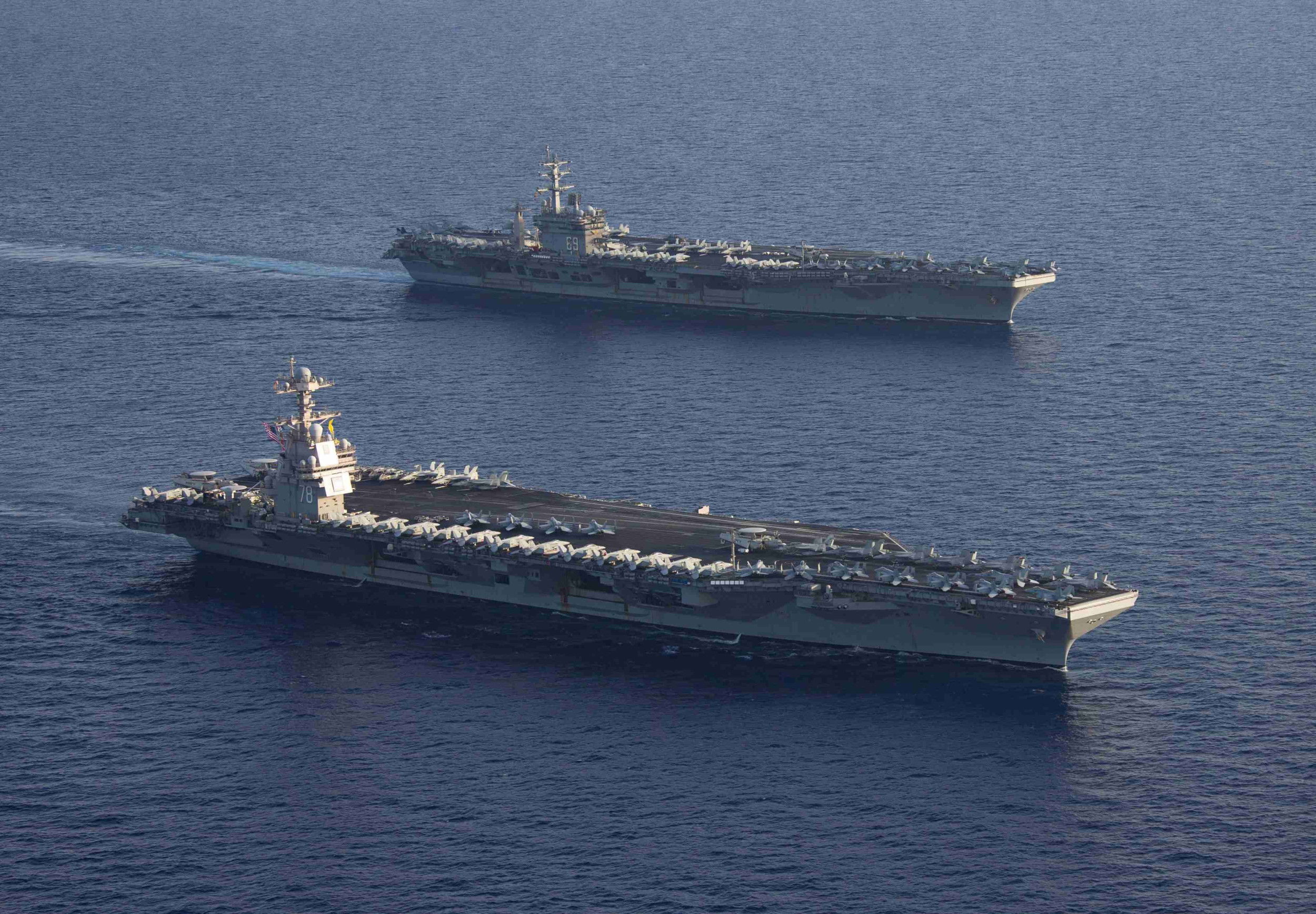 El segundo portaaviones de la Armada estadounidense llega a Oriente Próximo mientras se intensifica el conflicto entre Israel y Hamás