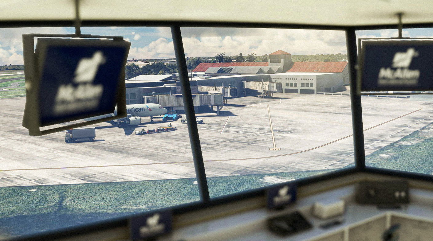 Liberado el aeropuerto McAllen Miller para MSFS