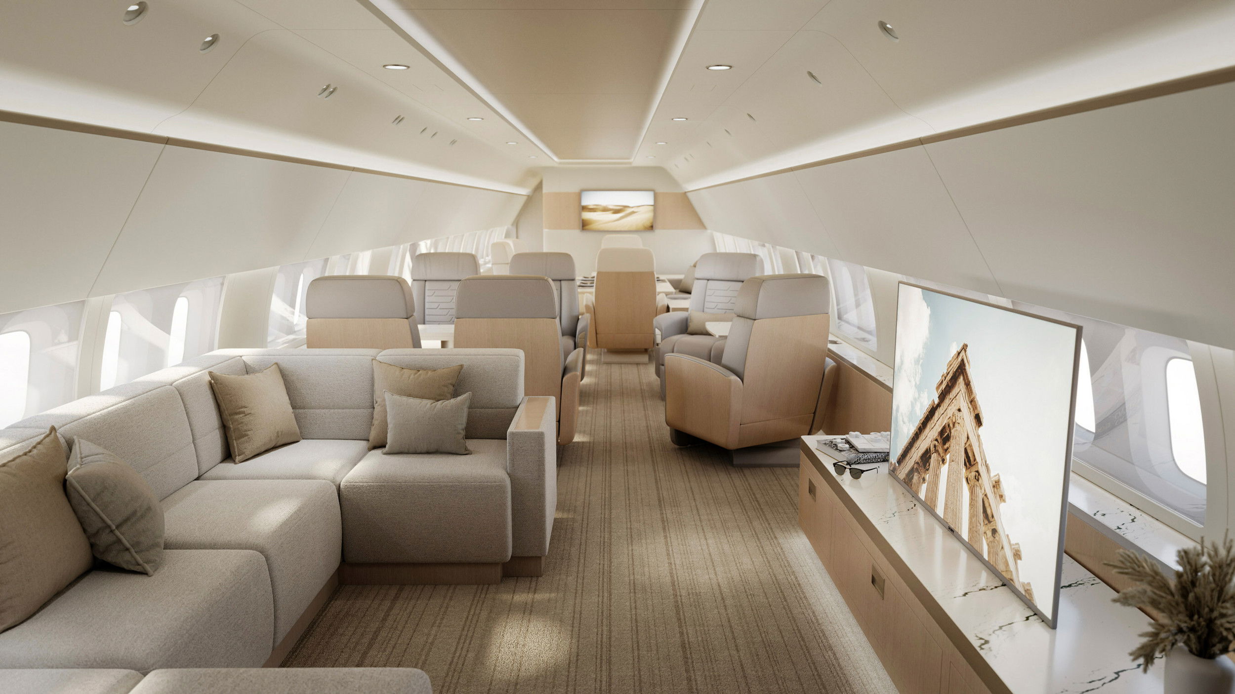 New premium cabins for Boeing BBJ 737