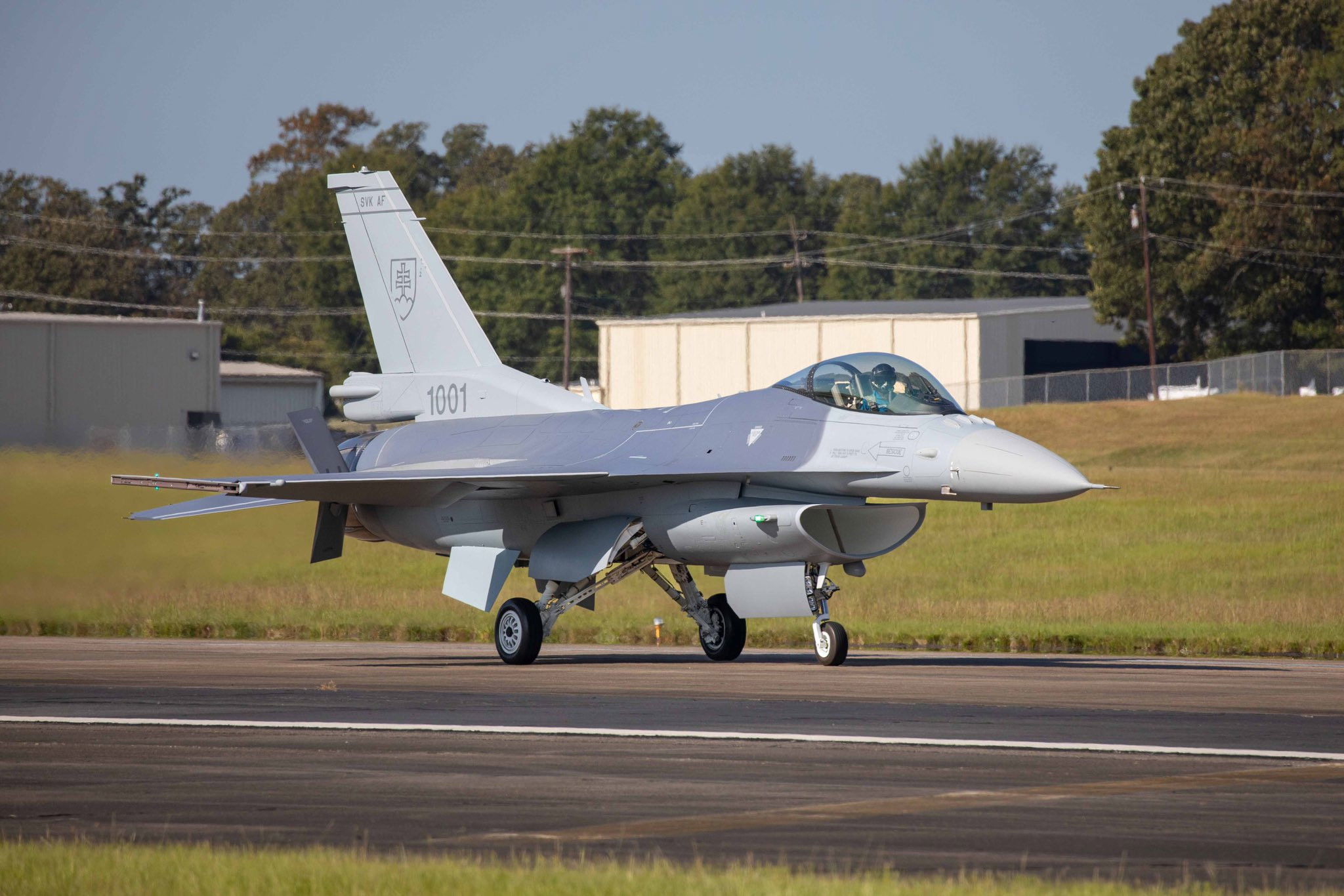 Lugar elegido para la formación de pilotos eslovacos de F-16