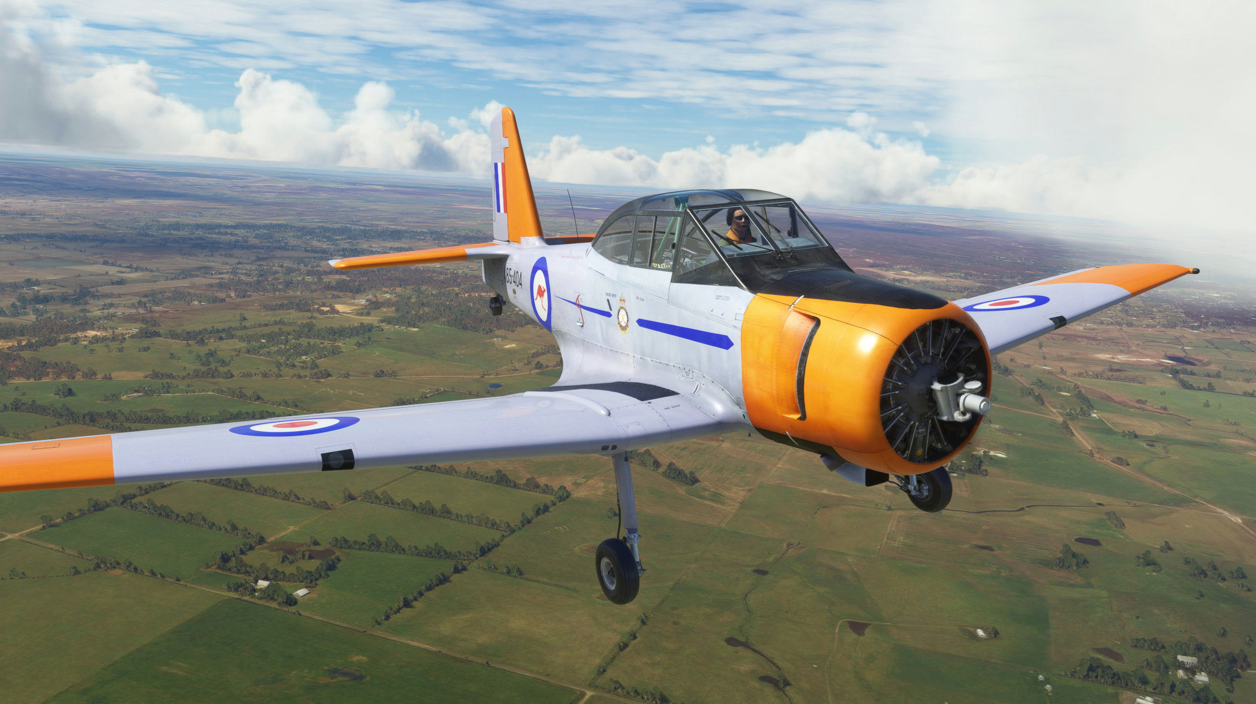 CAC Winjeel takes flight in MSFS