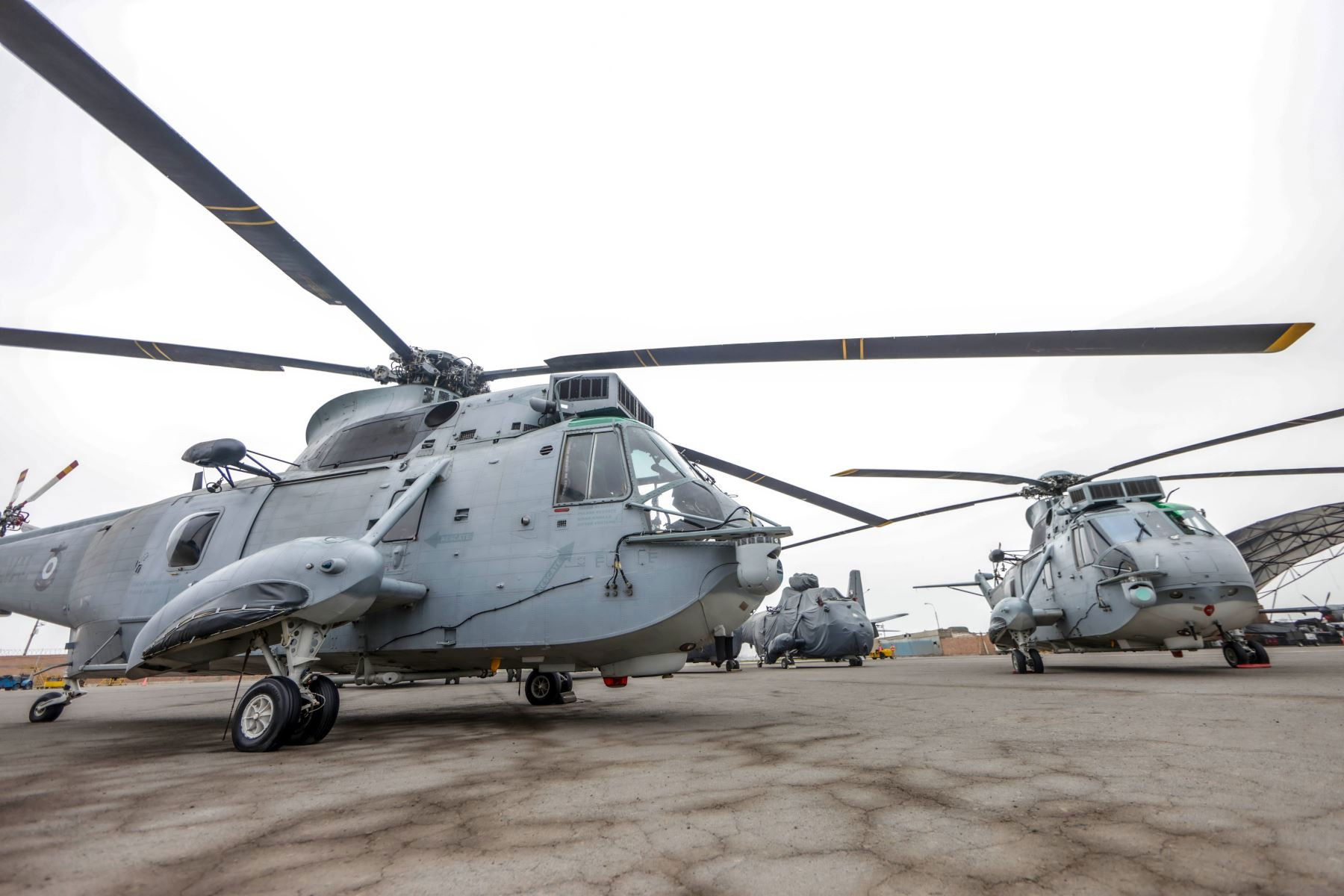 Peruvian Navy presses new Sea Kings into service