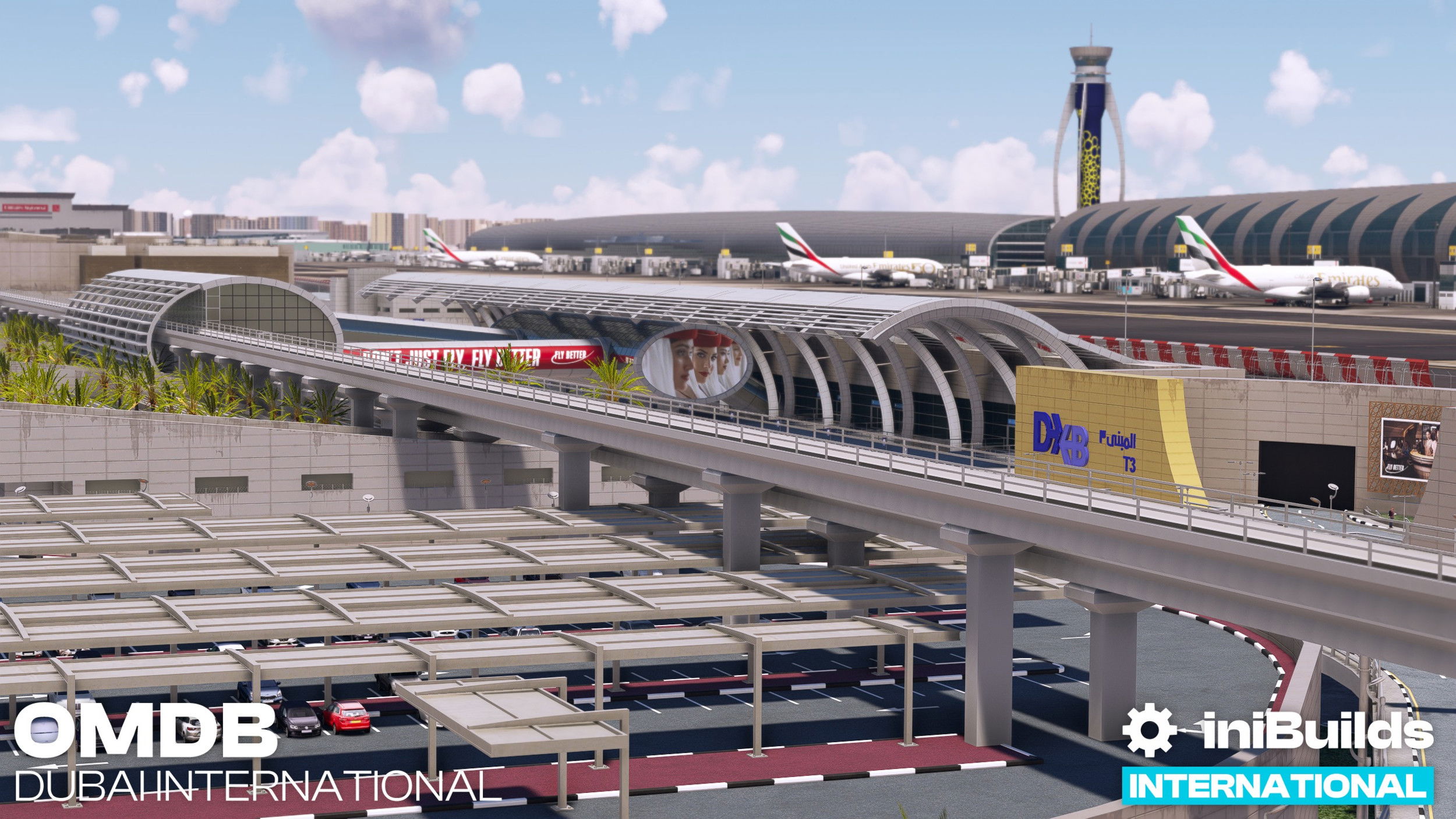 iniBuilds libera el aeropuerto de Dubai para MSFS