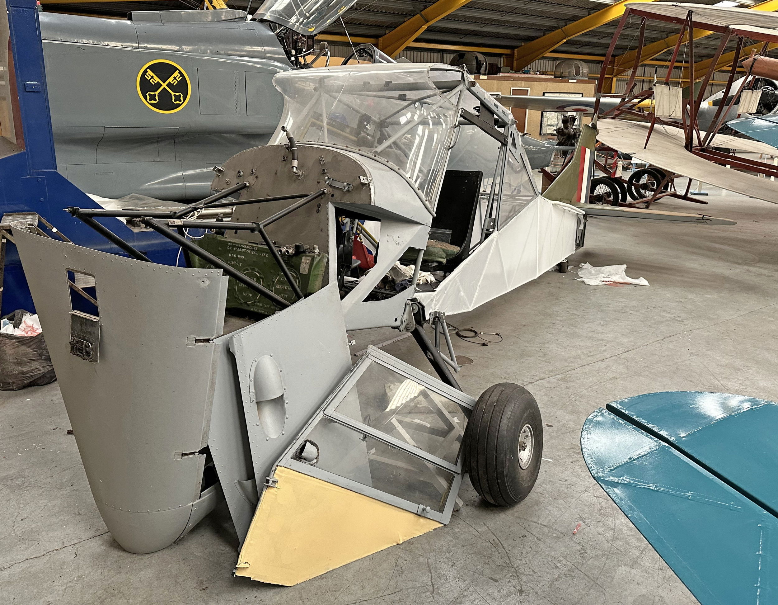 Newark Auster siendo re-cubierto