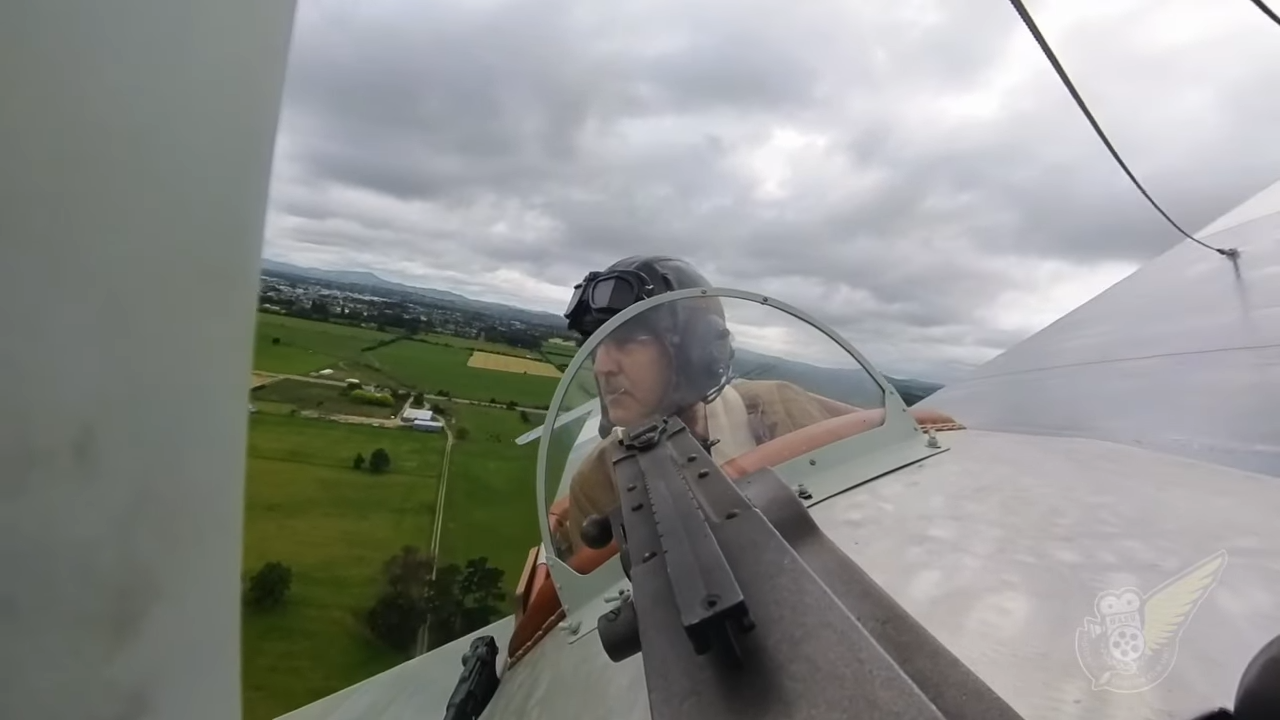 Eindecker reproduction flying in New Zealand