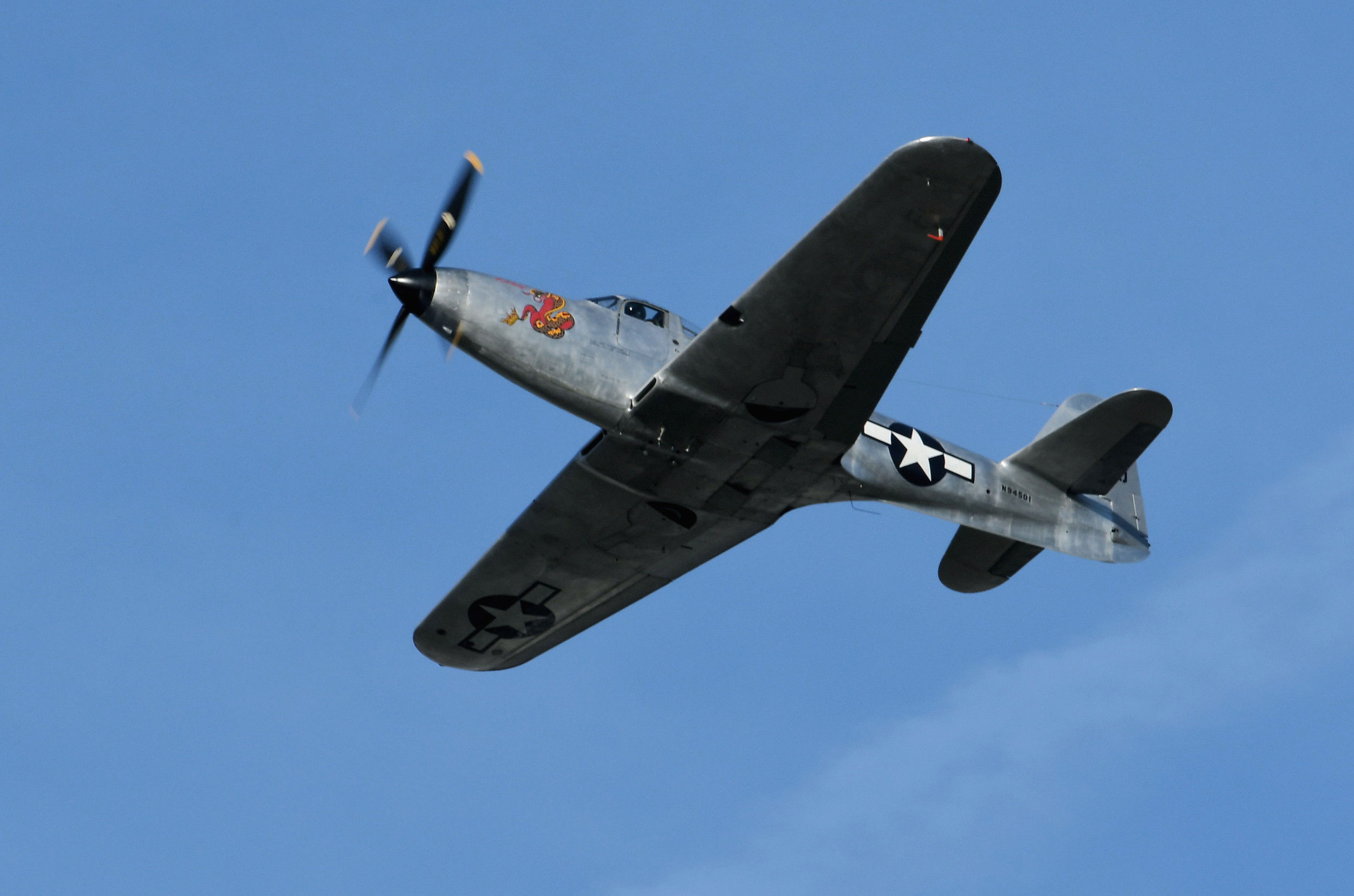 Kingcobra ‘Fatal Fang’ returns to Californian skies