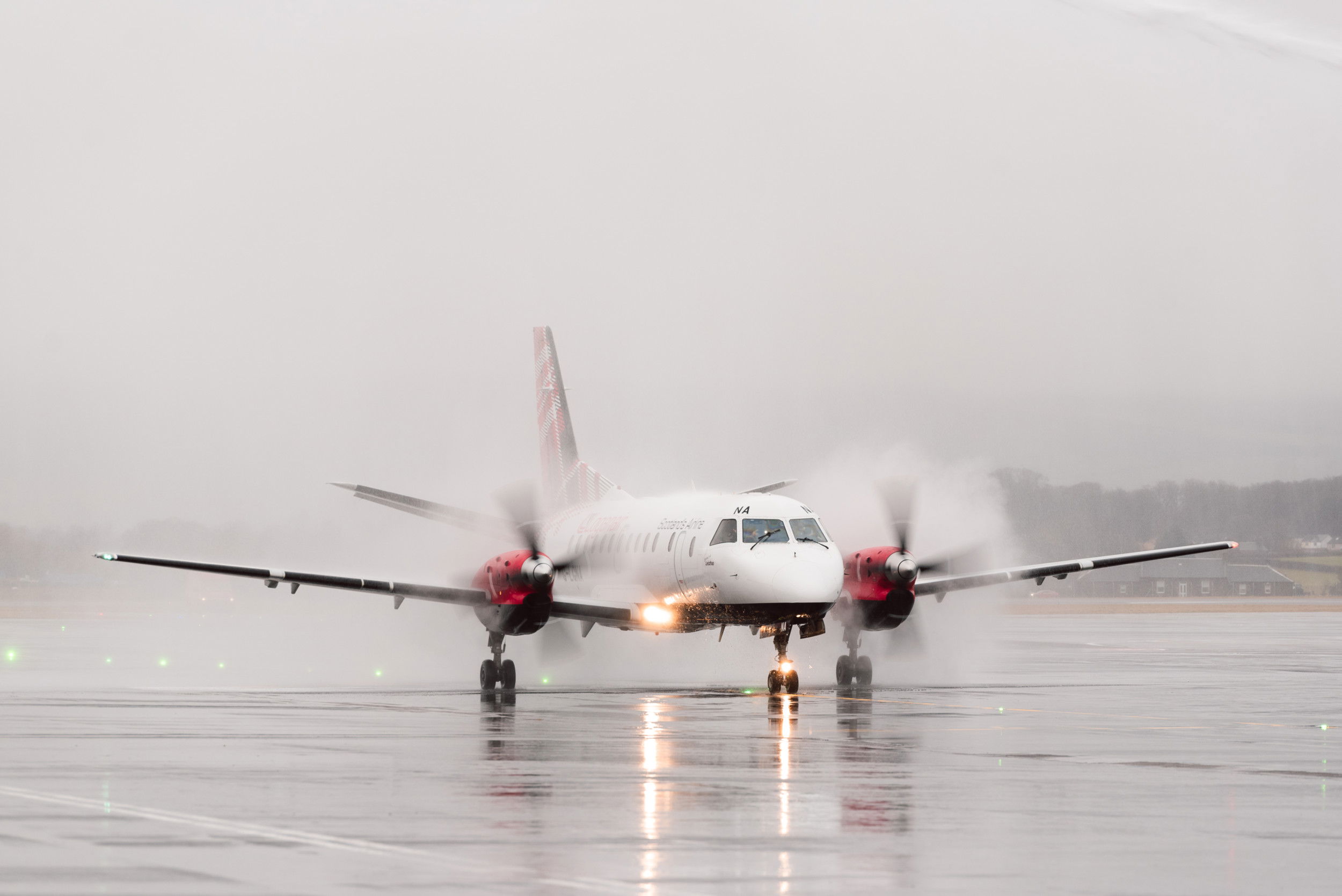 Loganair bids fond farewell to the Saab 340