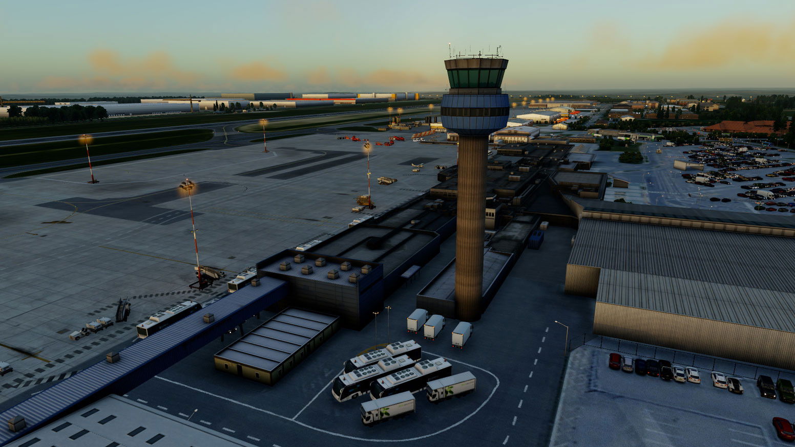 East Midlands Airport for X-Plane 12