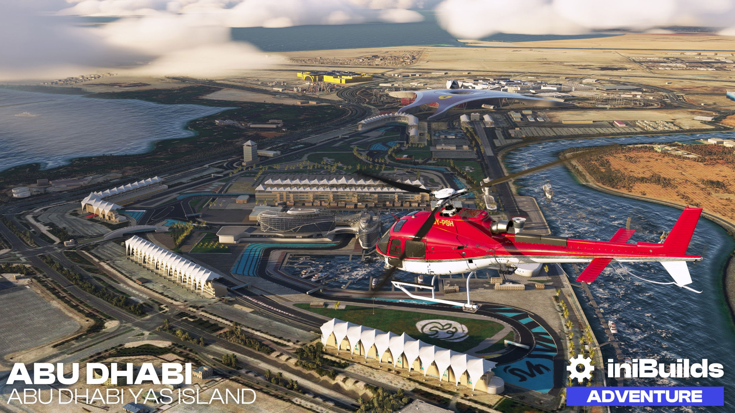 Abu Dhabi Yas Island for MSFS released