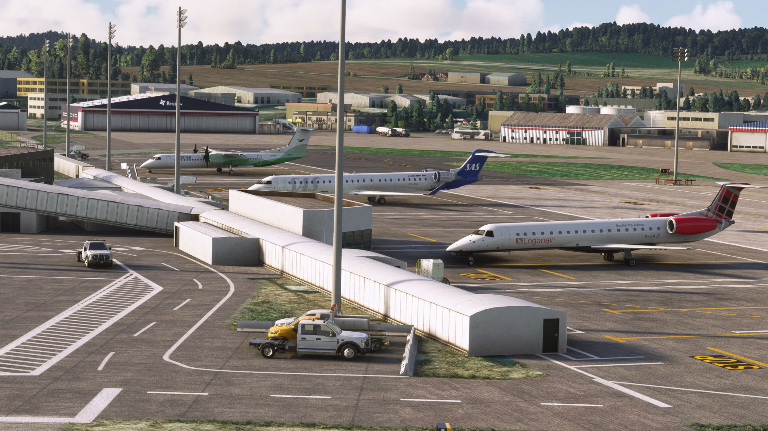 Aberdeen for Microsoft Flight Simulator released