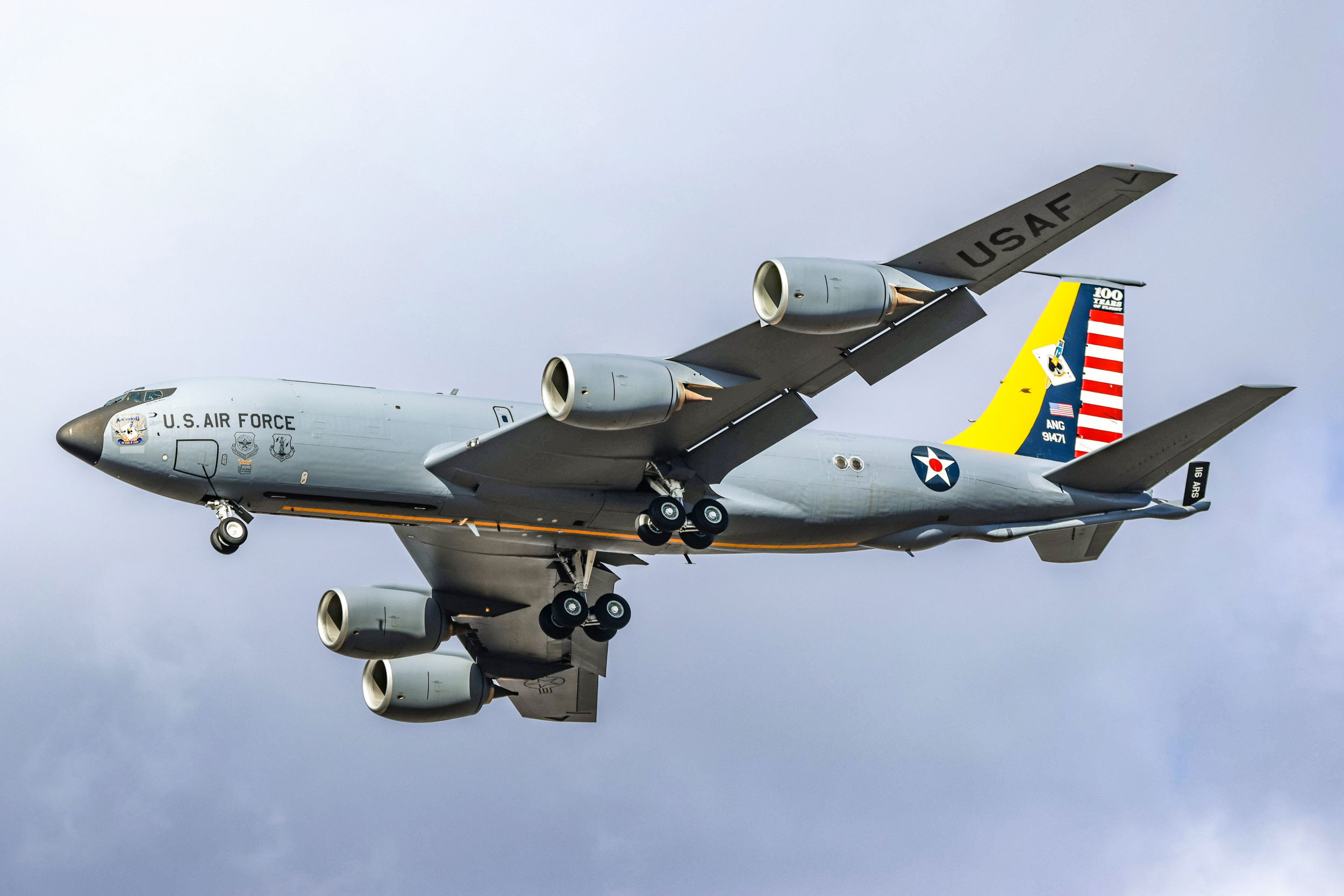 KC-135T marks 100 years of 116th ARS with heritage scheme