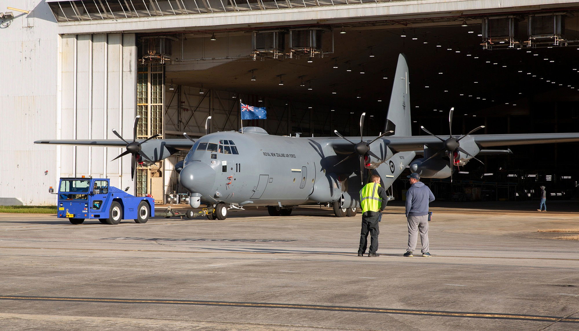 Lockheed Martin rolls out first C-130J-30 for New Zealand