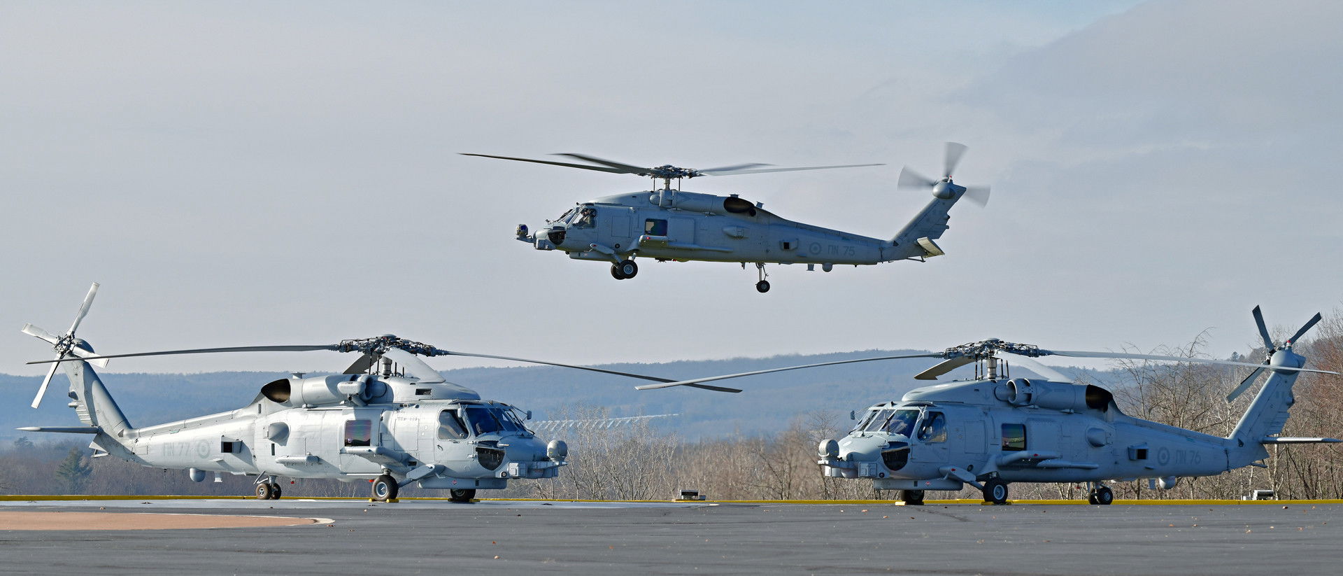 First three Greek MH-60R Seahawks nearing delivery