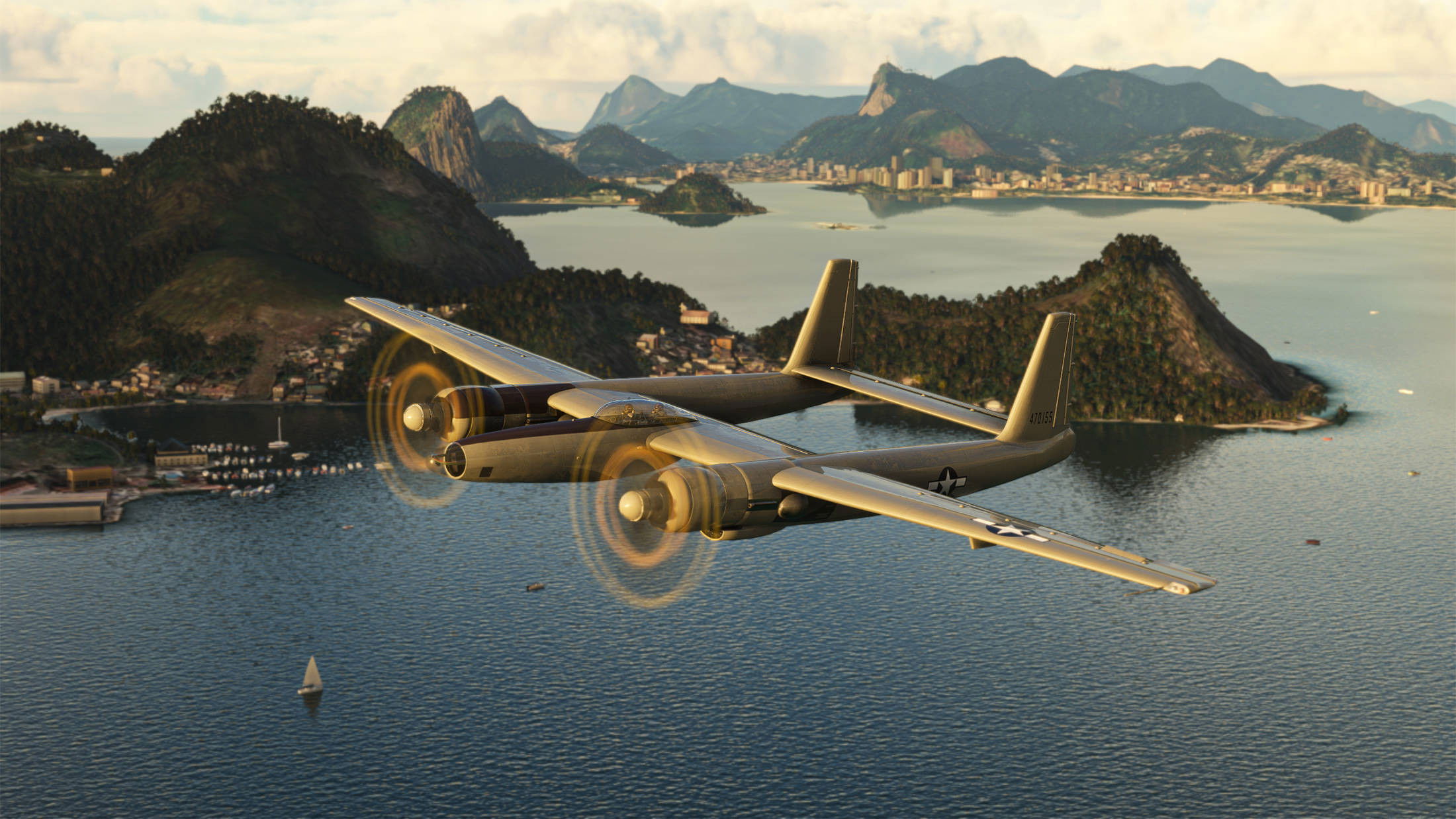 Hughes XF-11 takes flight in MSFS