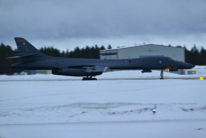 B-1Bs arrive for first Bomber Task Force in Sweden