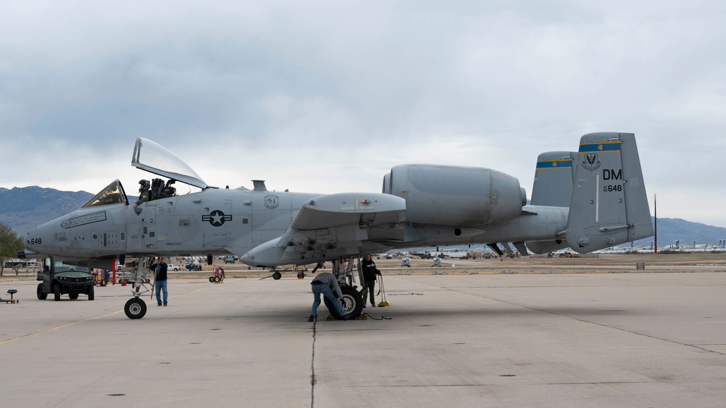 Davis-Monthan AFB bids fond farewell to first ‘Warthog’