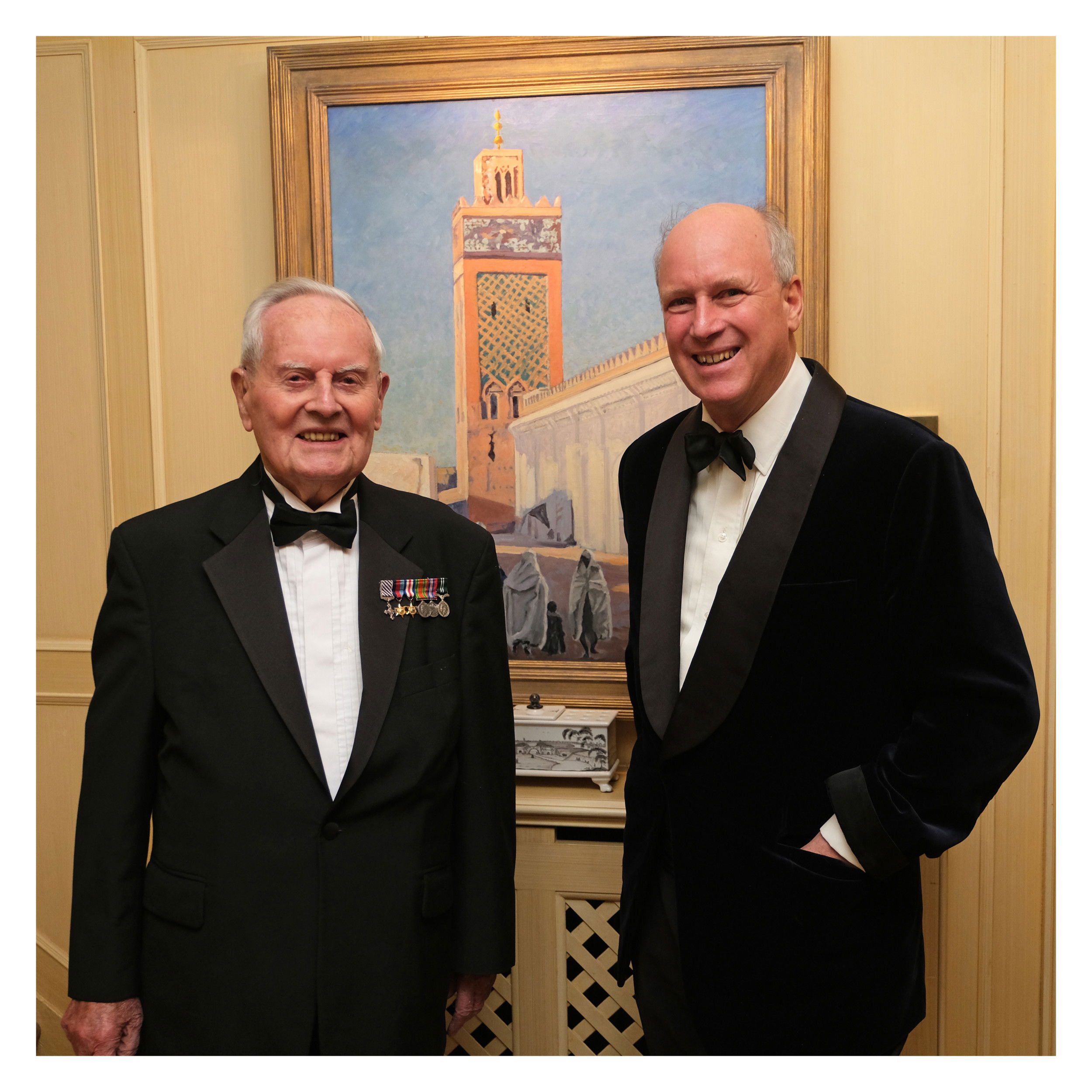 Mosquito veteran Flt Lt Colin Bell celebrates 103rd birthday