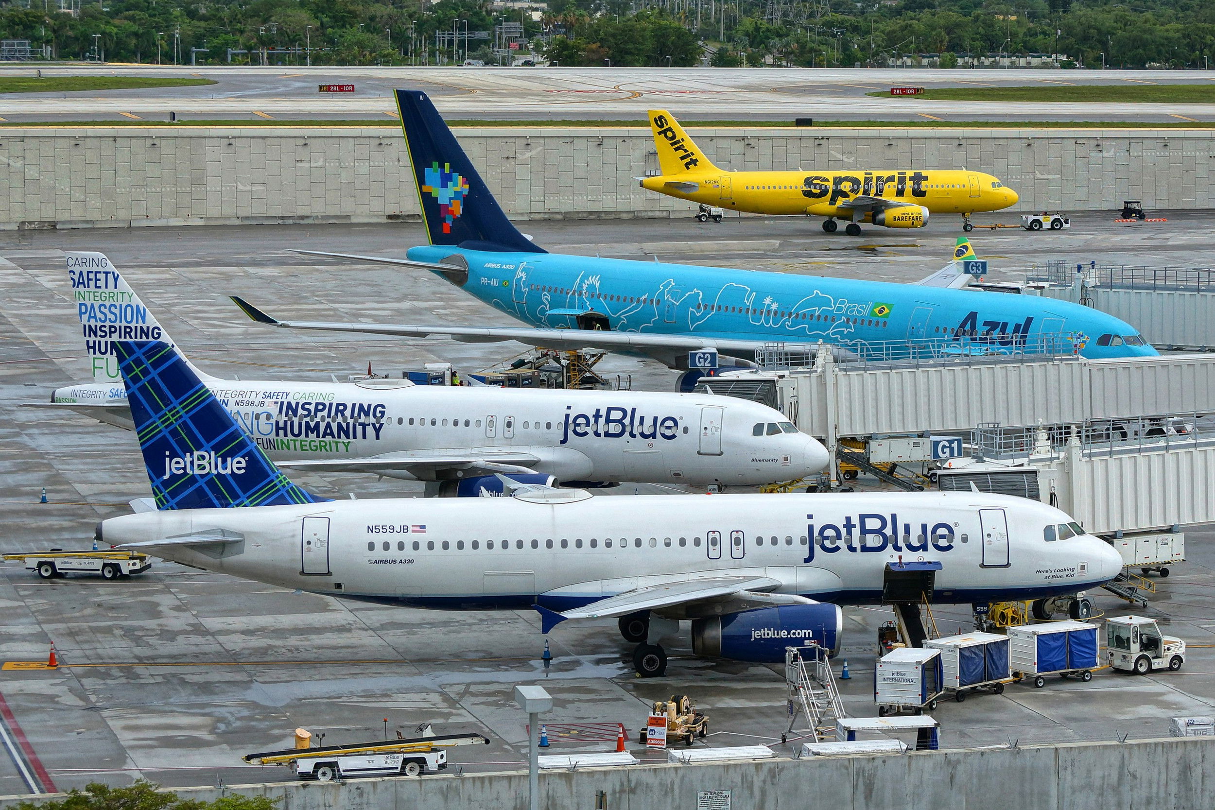 JetBlue and Spirit cancel $3.8bn merger